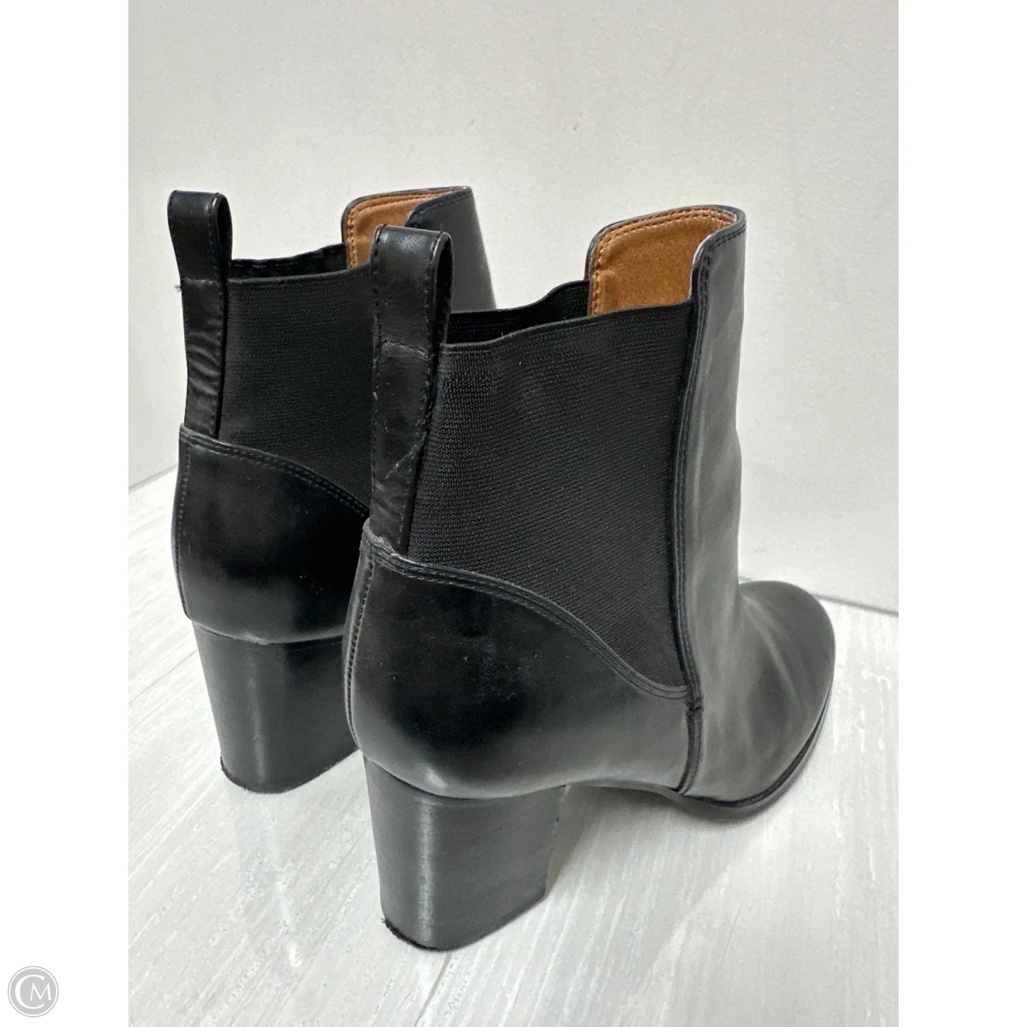 Boots Ankle Heels By H&m In Black, Size: 7