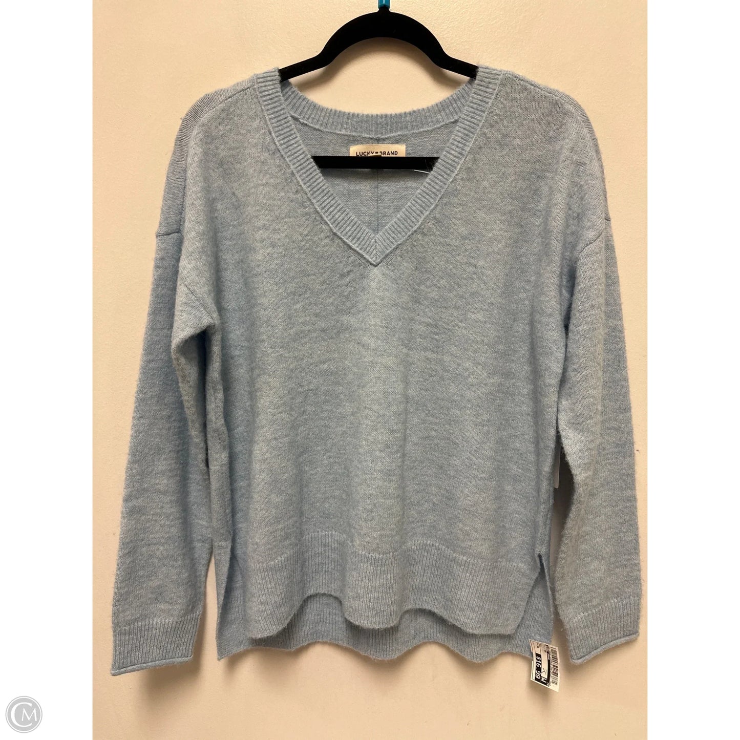 Sweater By Lucky Brand In Blue, Size: Xs