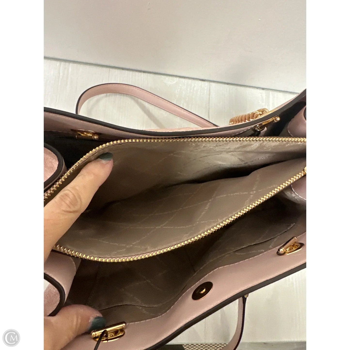 Handbag Designer By Michael Kors, Size: Medium