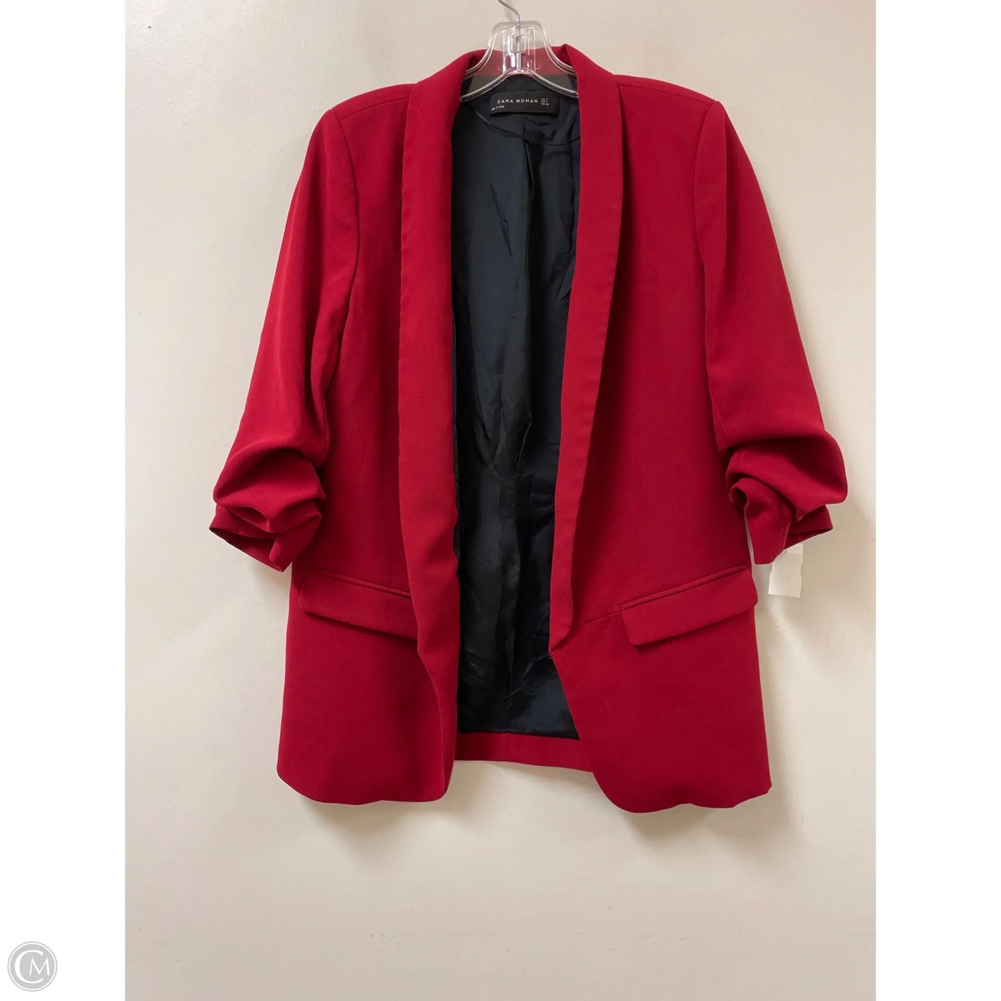 Blazer By Zara In Red, Size: M