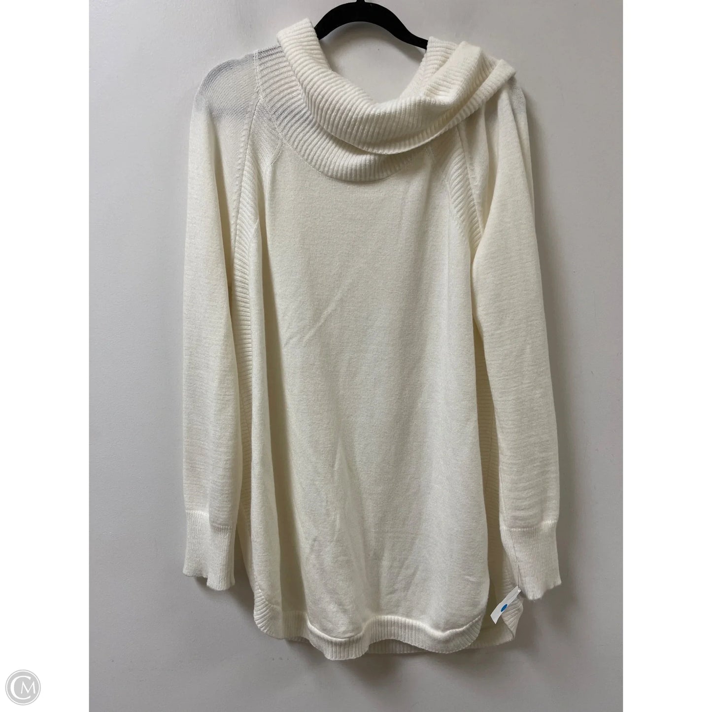 Sweater By Time And Tru In White, Size: Xl