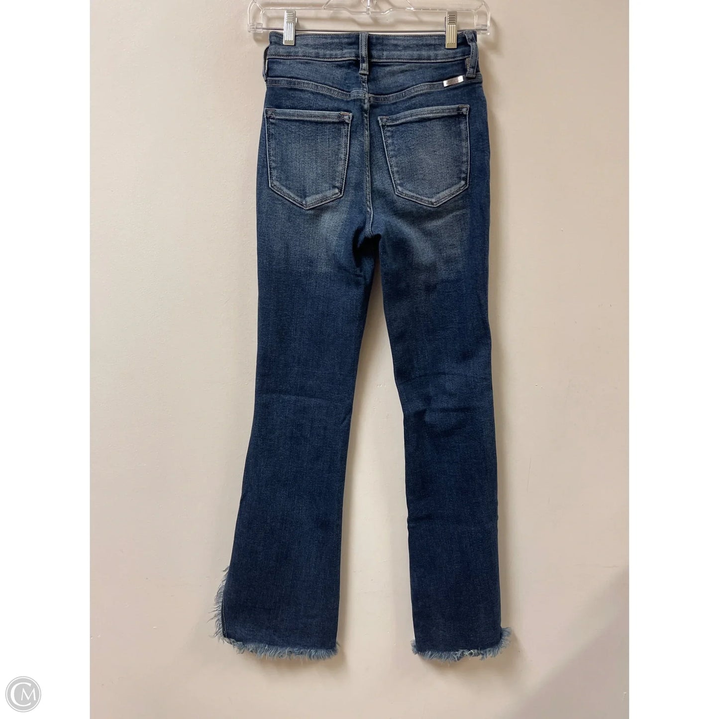 Jeans Boot Cut By Kancan In Blue Denim, Size: 0