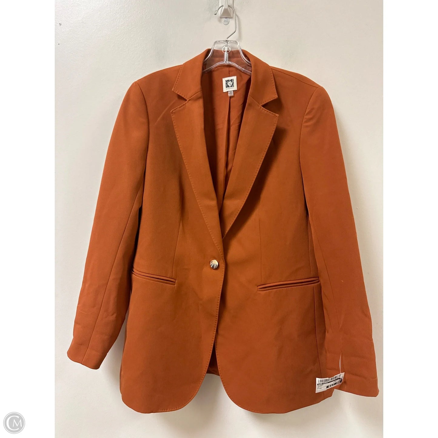 Blazer By Anne Klein In Brown, Size: M
