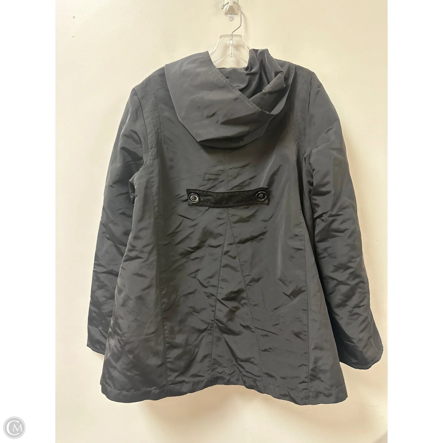 Jacket Faux Fur & Sherpa By Jones New York In Black, Size: L