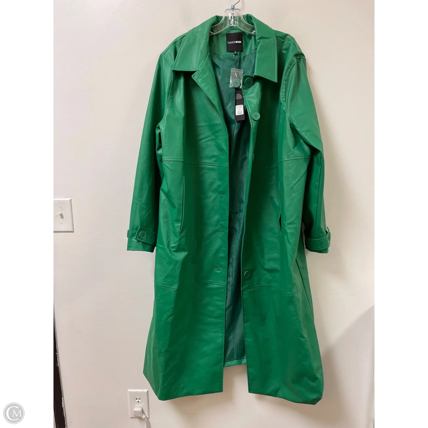 Coat Other By Fashion Nova In Green, Size: 2x