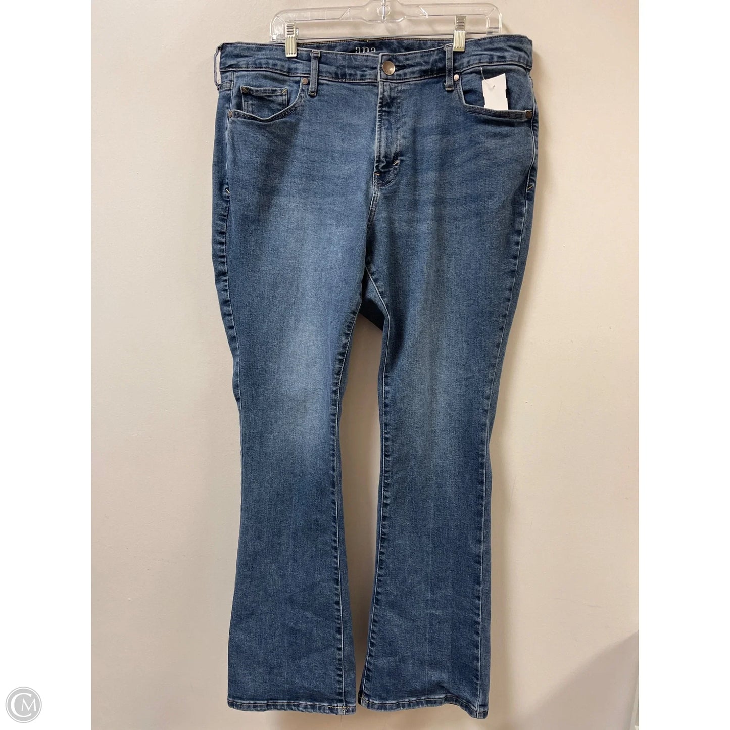 Jeans Boot Cut By Ana In Blue Denim, Size: 18
