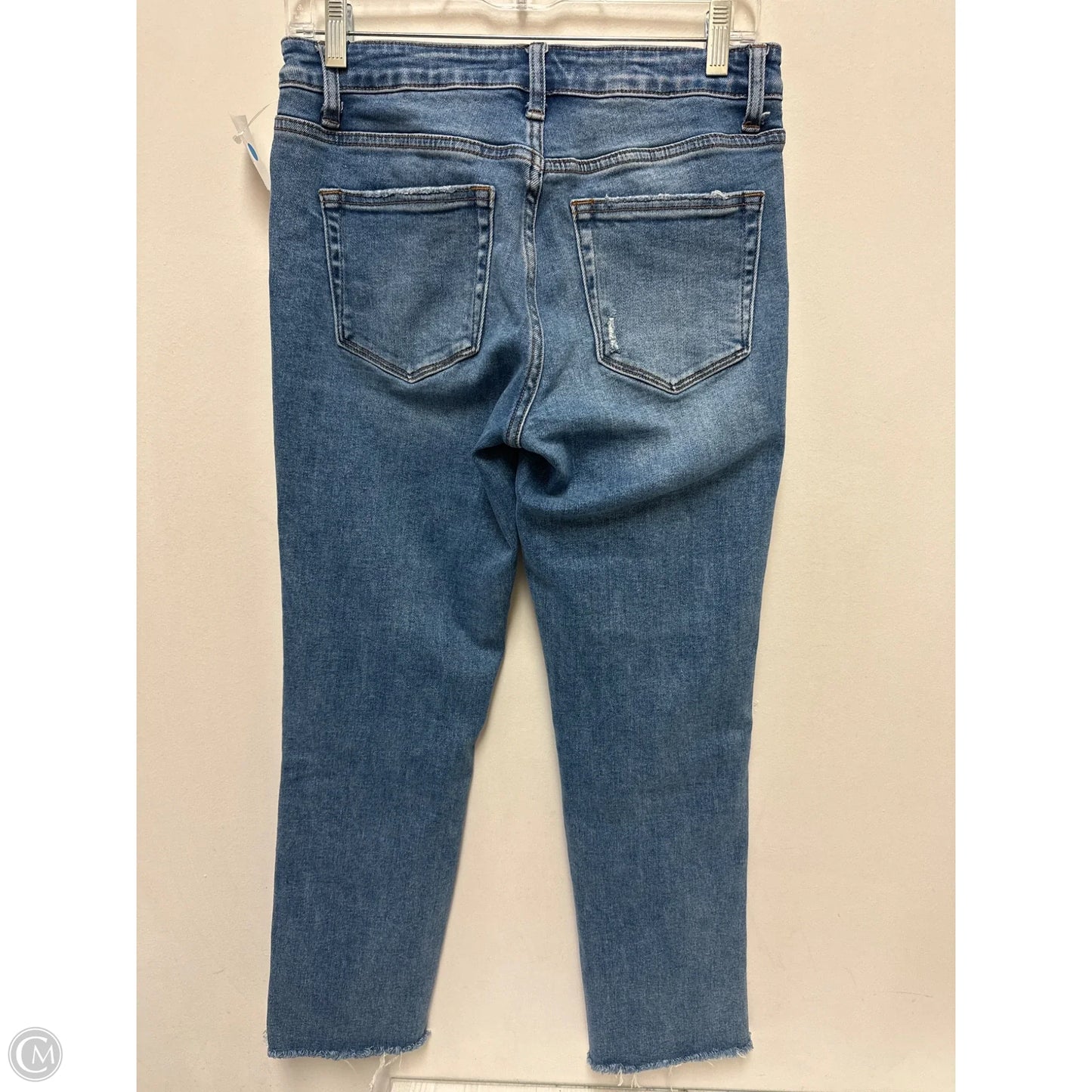 Jeans Straight By Vervet In Blue Denim, Size: 6