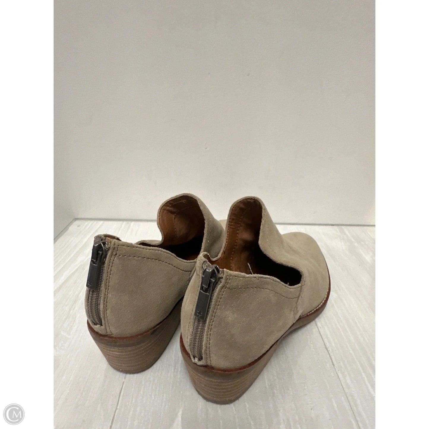 Boots Ankle Flats By Lucky Brand In Brown, Size: 8.5