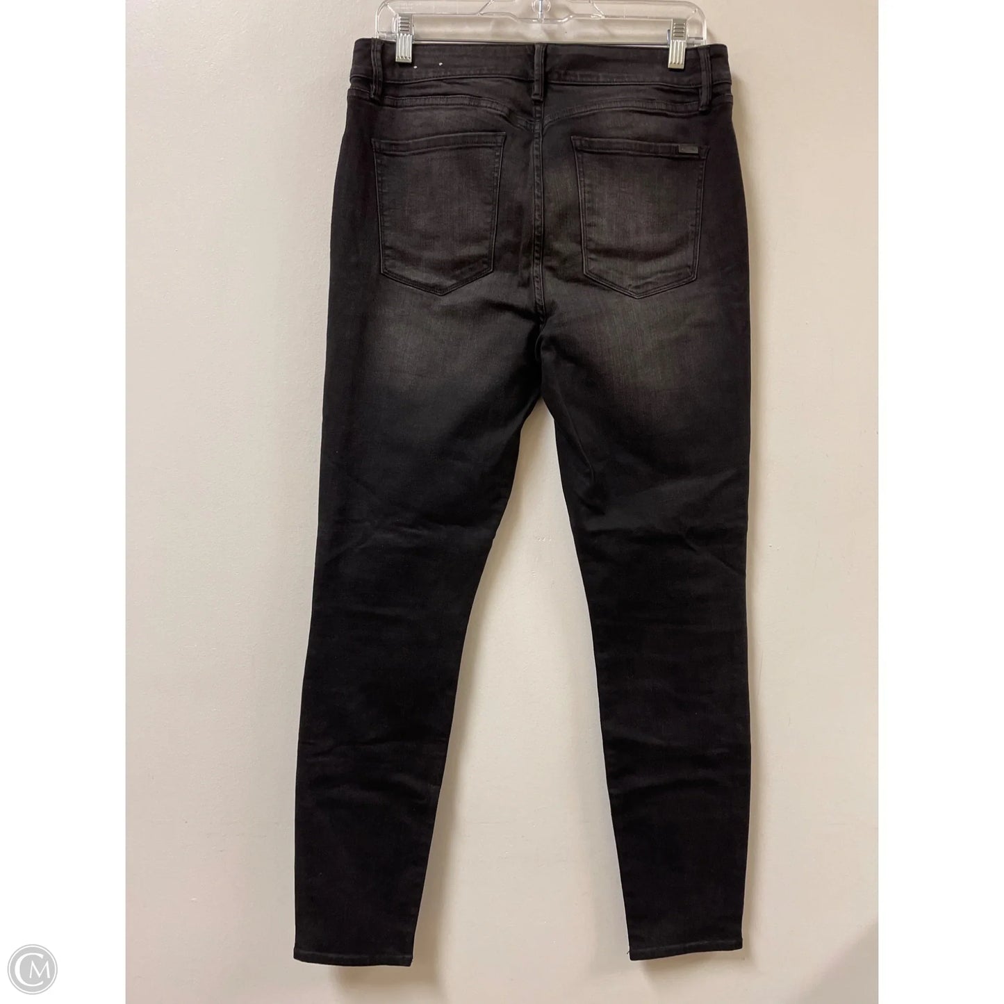 Jeans Skinny By White House Black Market In Black Denim, Size: 8