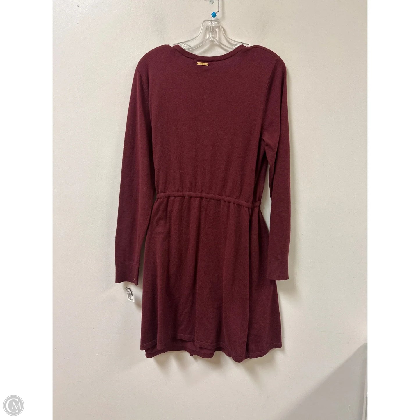 Dress Sweater By Michael By Michael Kors In Red, Size: L