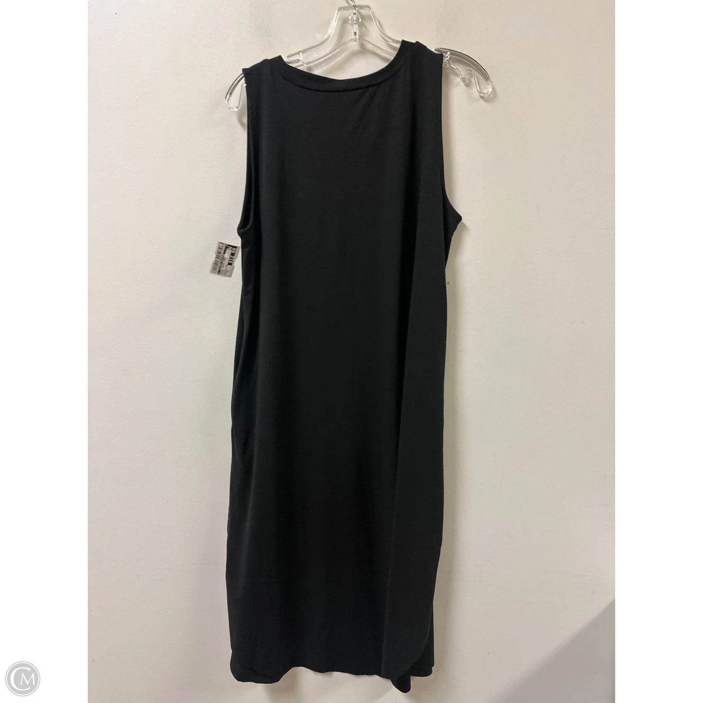 Dress Casual Midi By Clothes Mentor In Black, Size: Xl