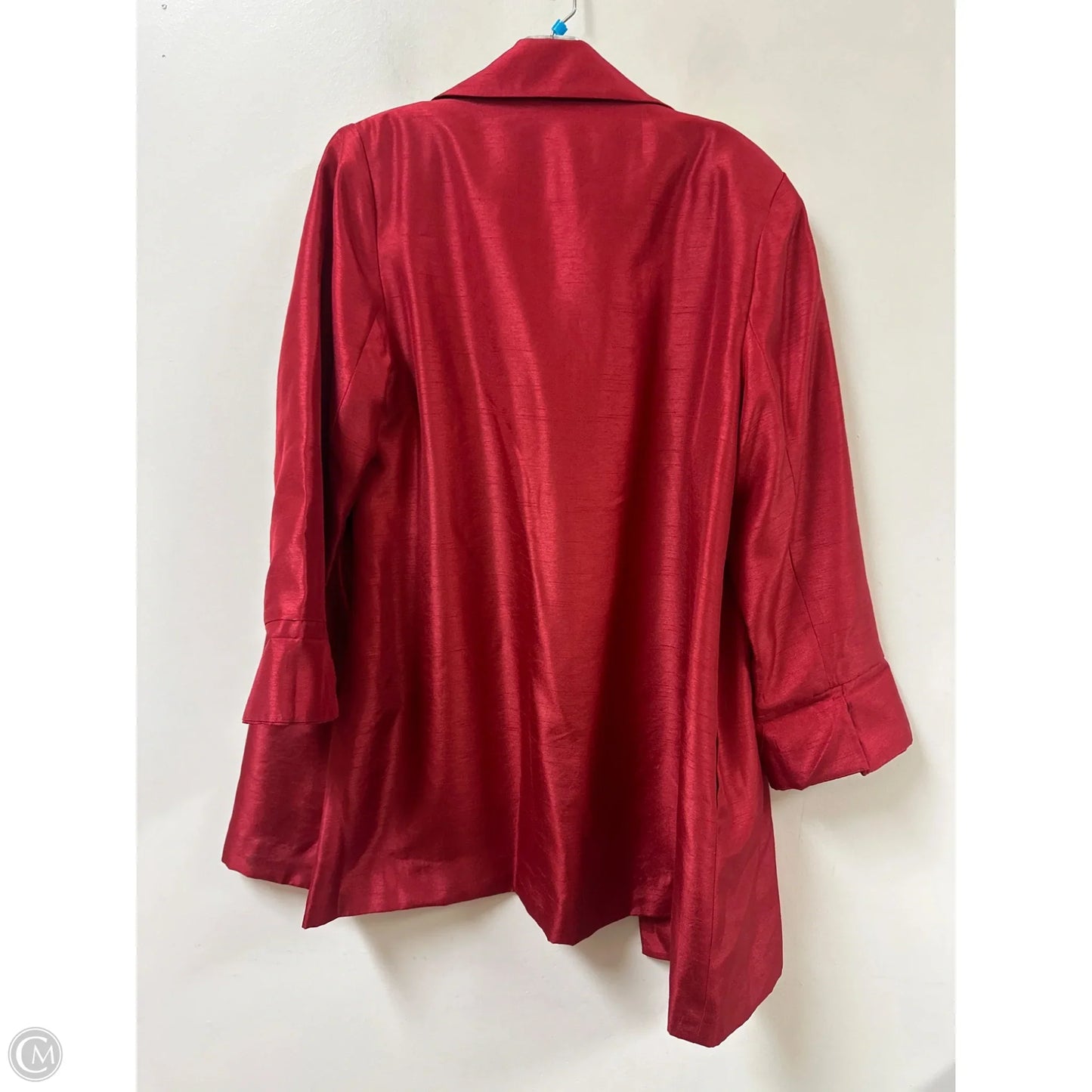 Blazer By Chicos In Red, Size: M