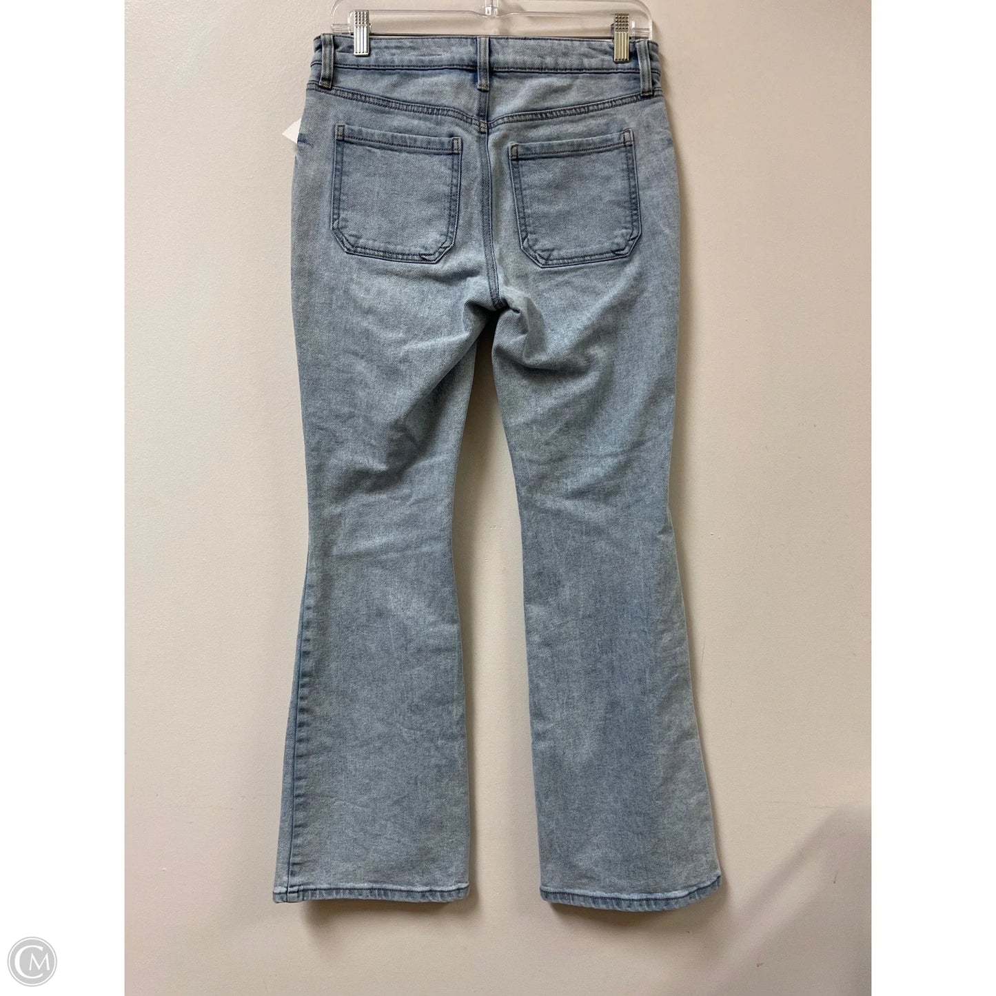 Jeans Flared By No Boundaries In Blue Denim, Size: 6