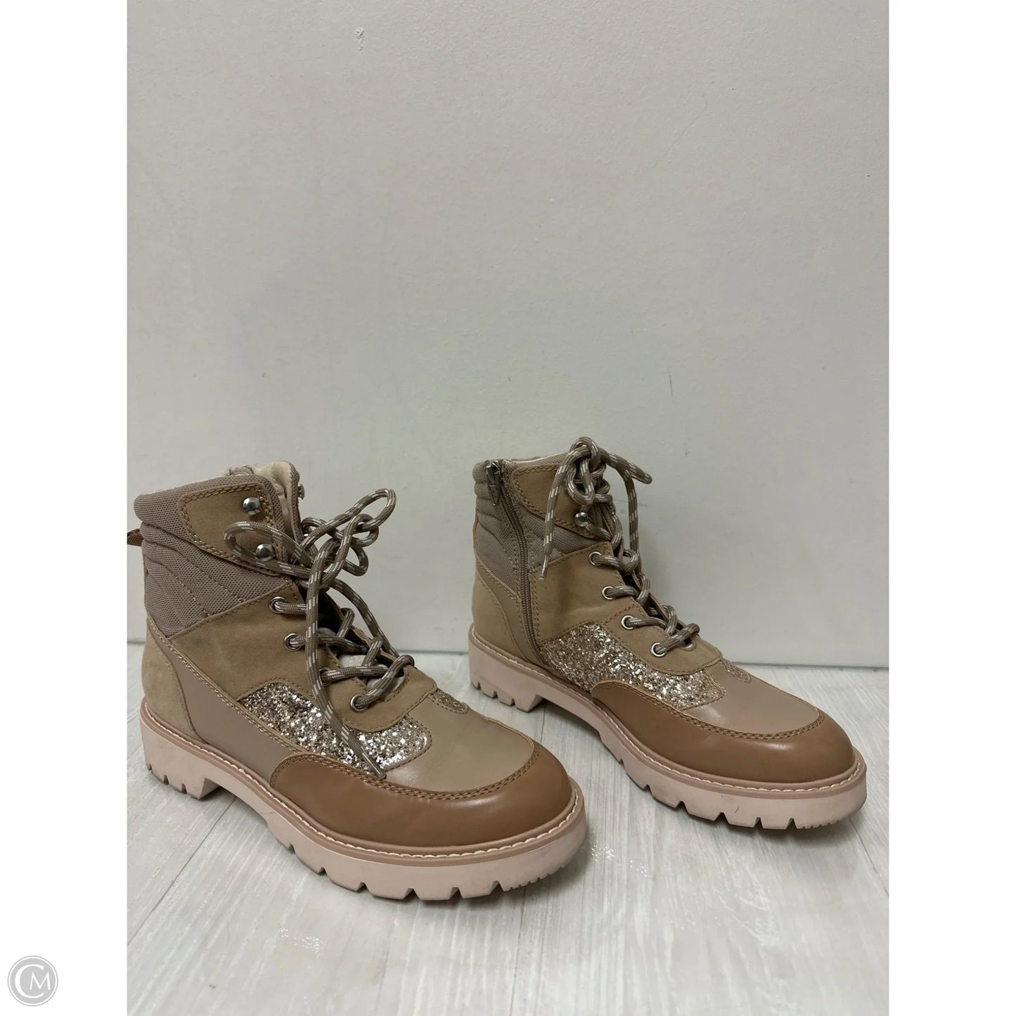 Boots Combat By Dolce Vita In Cream, Size: 10