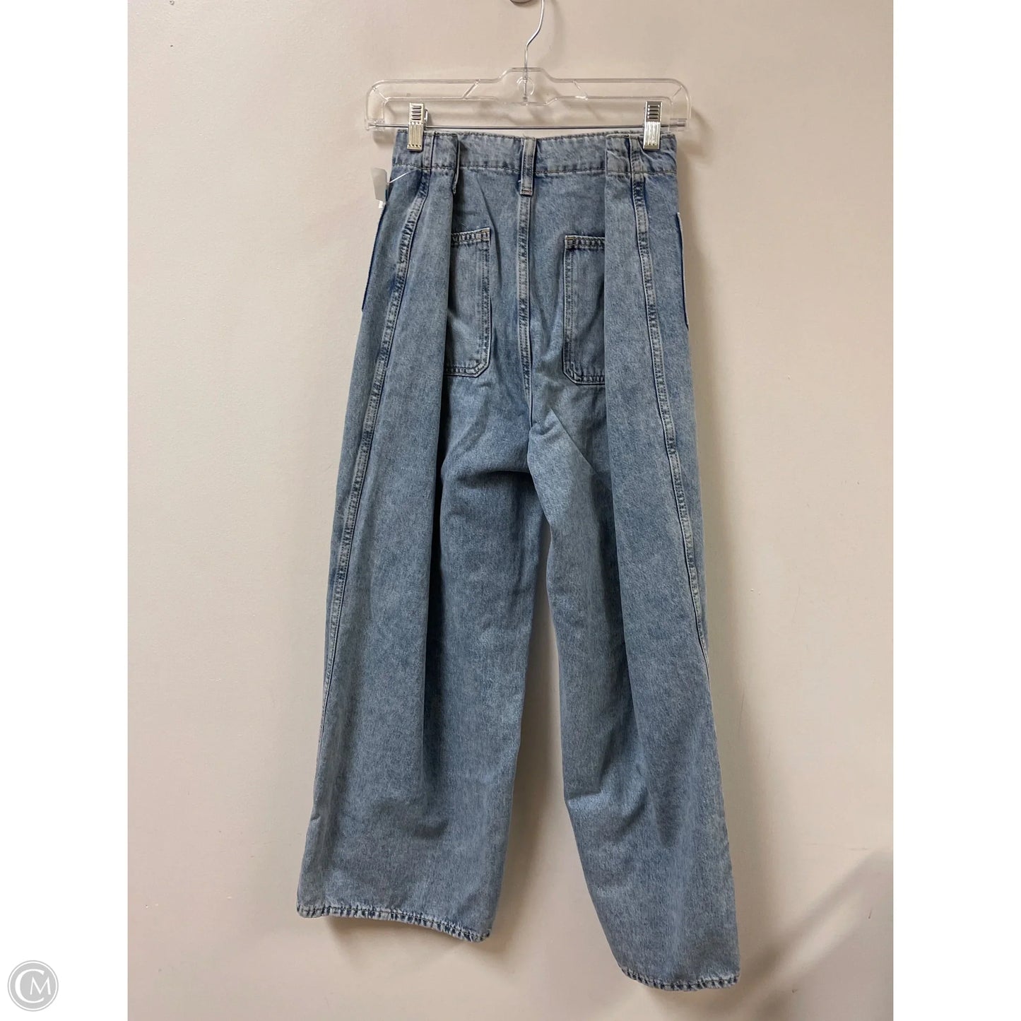 Jeans Wide Leg By Old Navy In Blue Denim, Size: 14