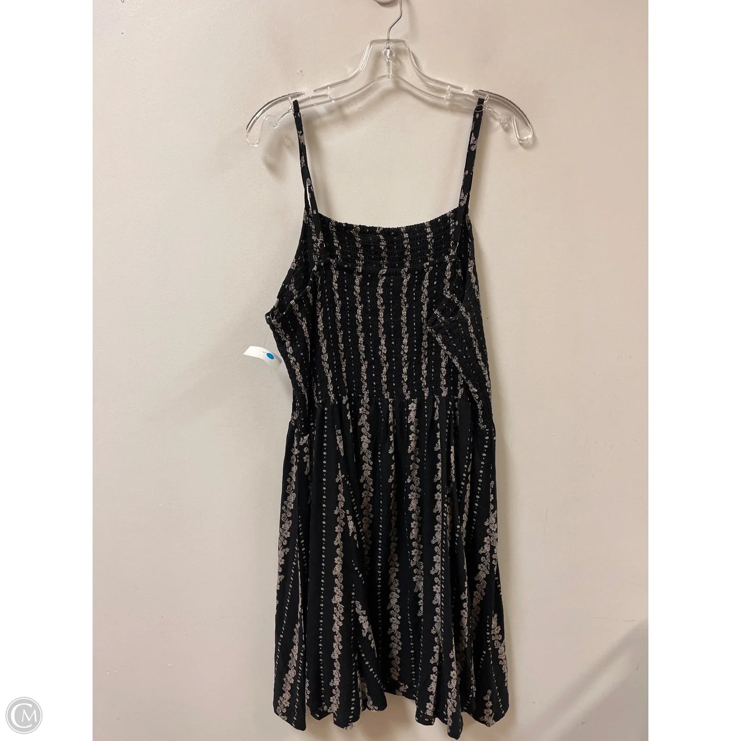 Dress Casual Short By Angie In Black & Cream, Size: 2x