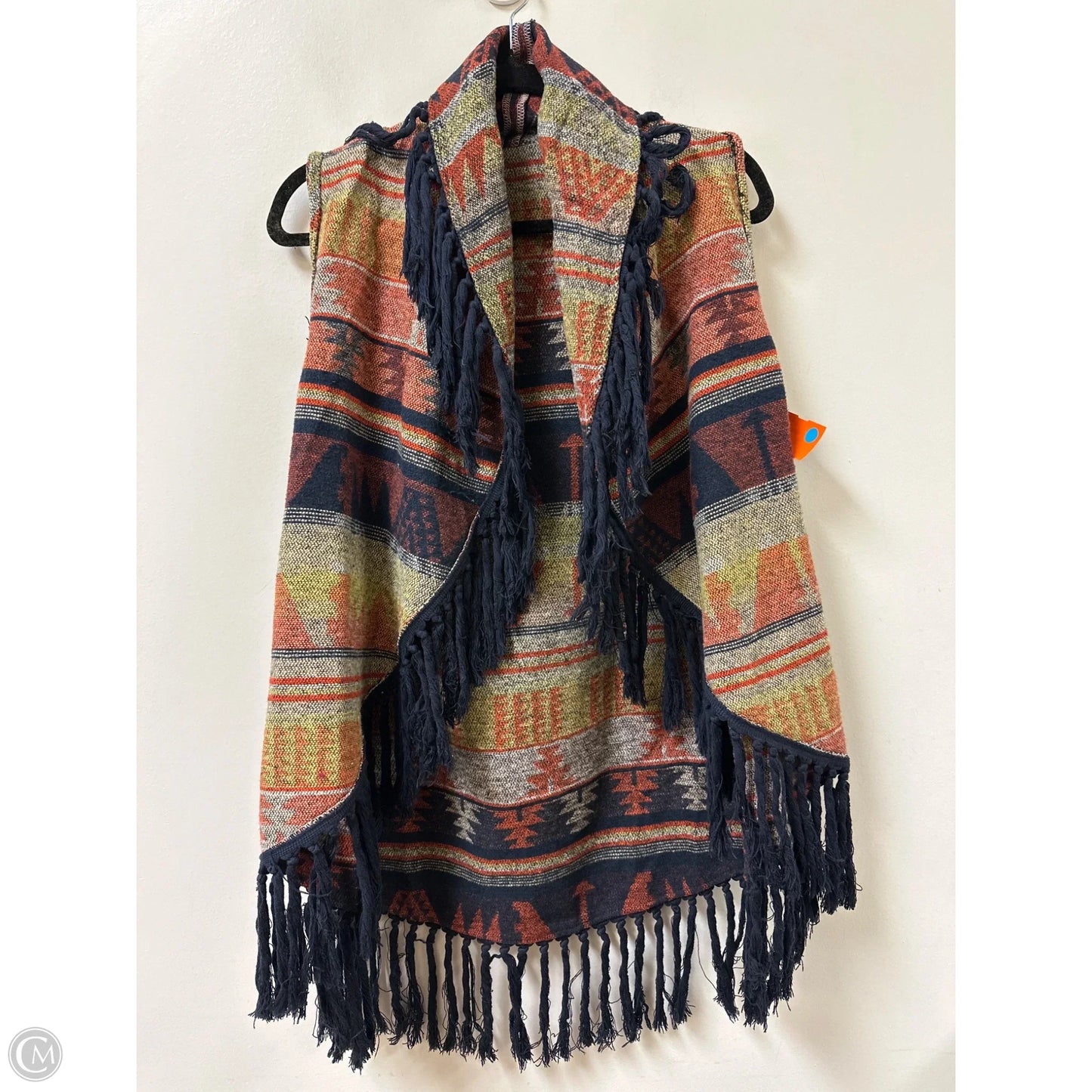 Vest Other By Entro In Blue & Orange, Size: S