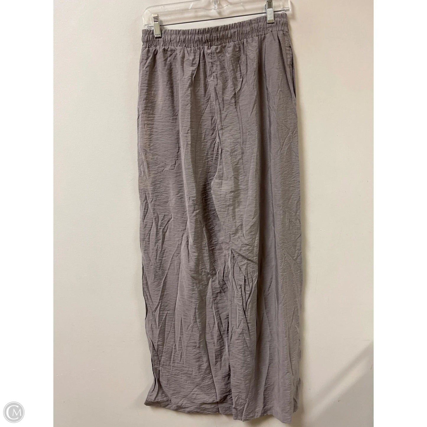Pants Wide Leg By Clothes Mentor In Grey, Size: 10