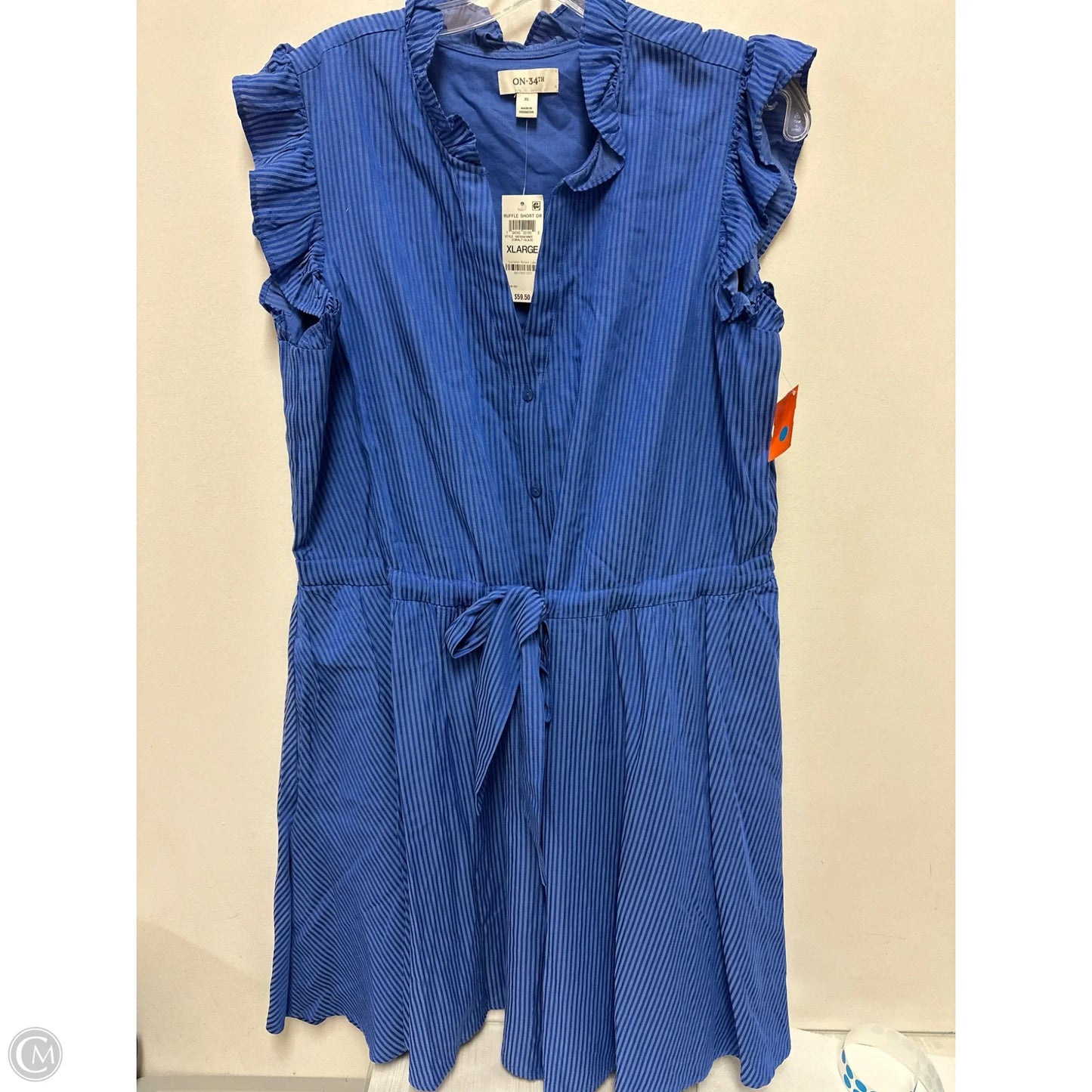 Dress Casual Short By On 34th In Blue, Size: Xl