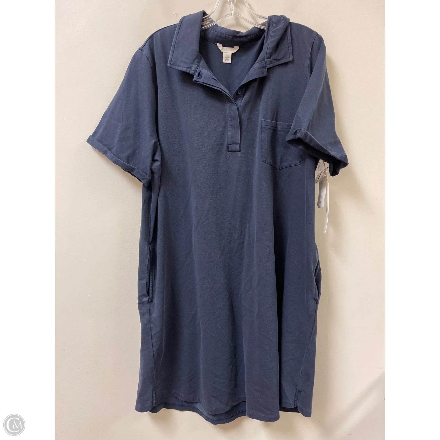 Dress Casual Short By Caslon In Blue, Size: 1x
