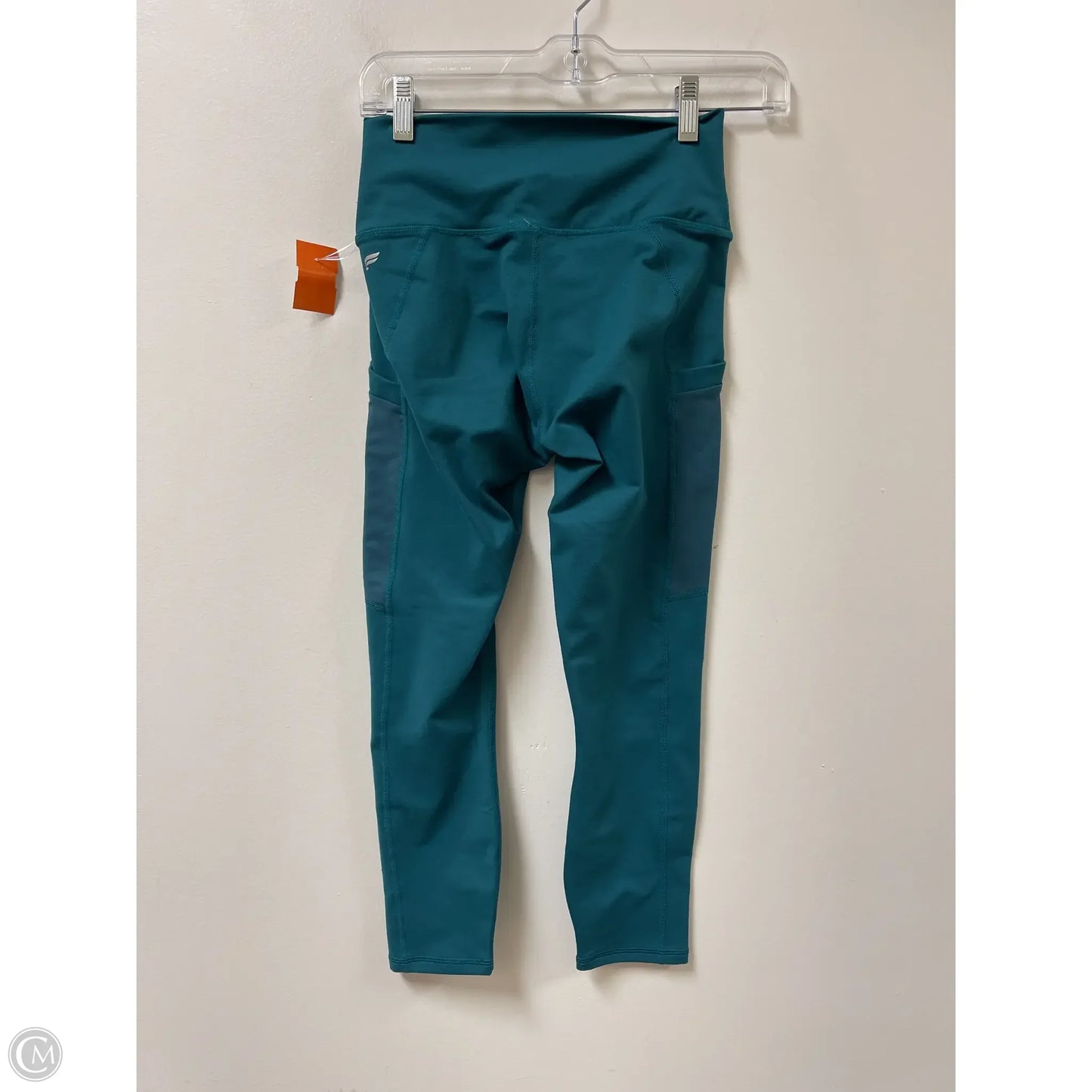 Athletic Leggings By Fabletics In Teal, Size: Xs
