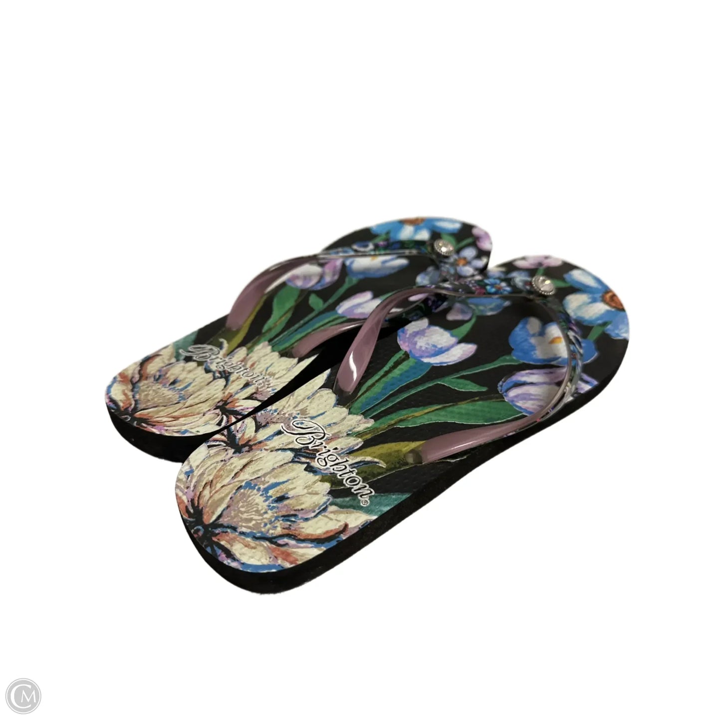 Sandals Flats By Brighton In Multi-colored, Size: 8