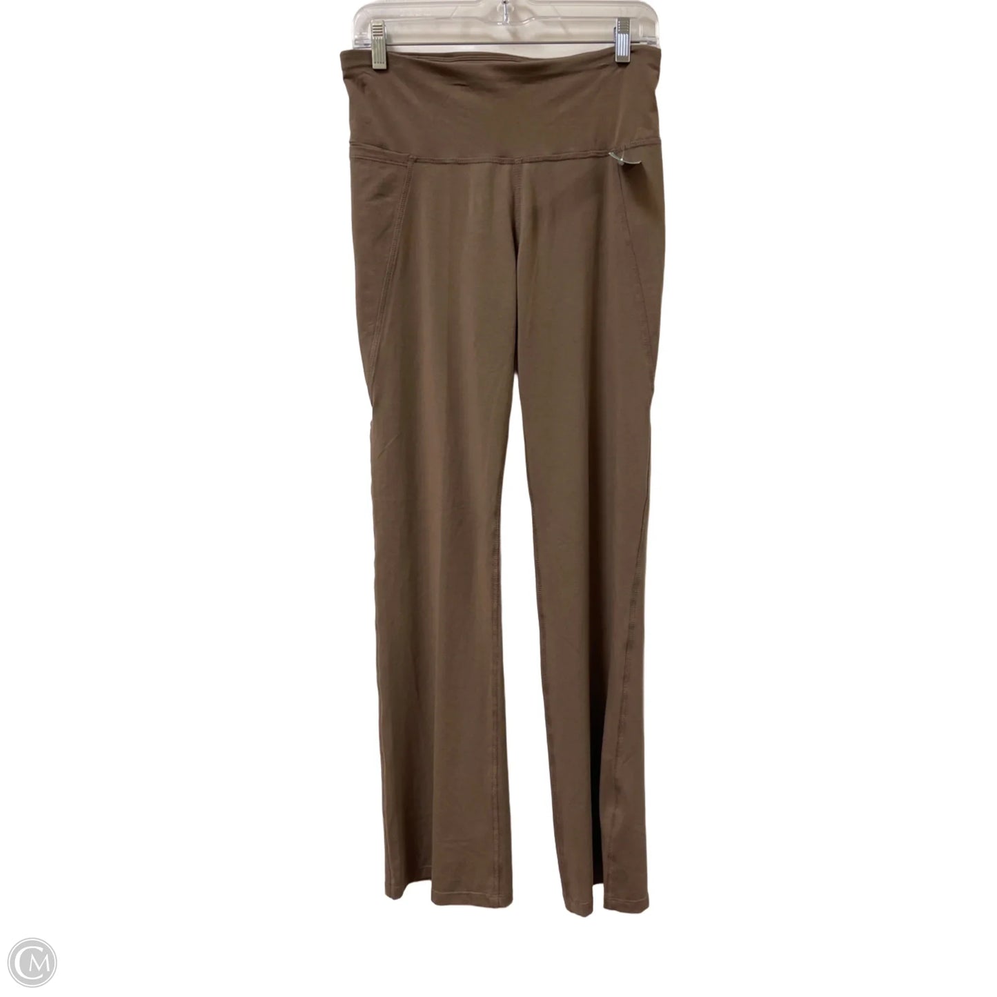 Athletic Leggings By Reebok In Brown, Size: M