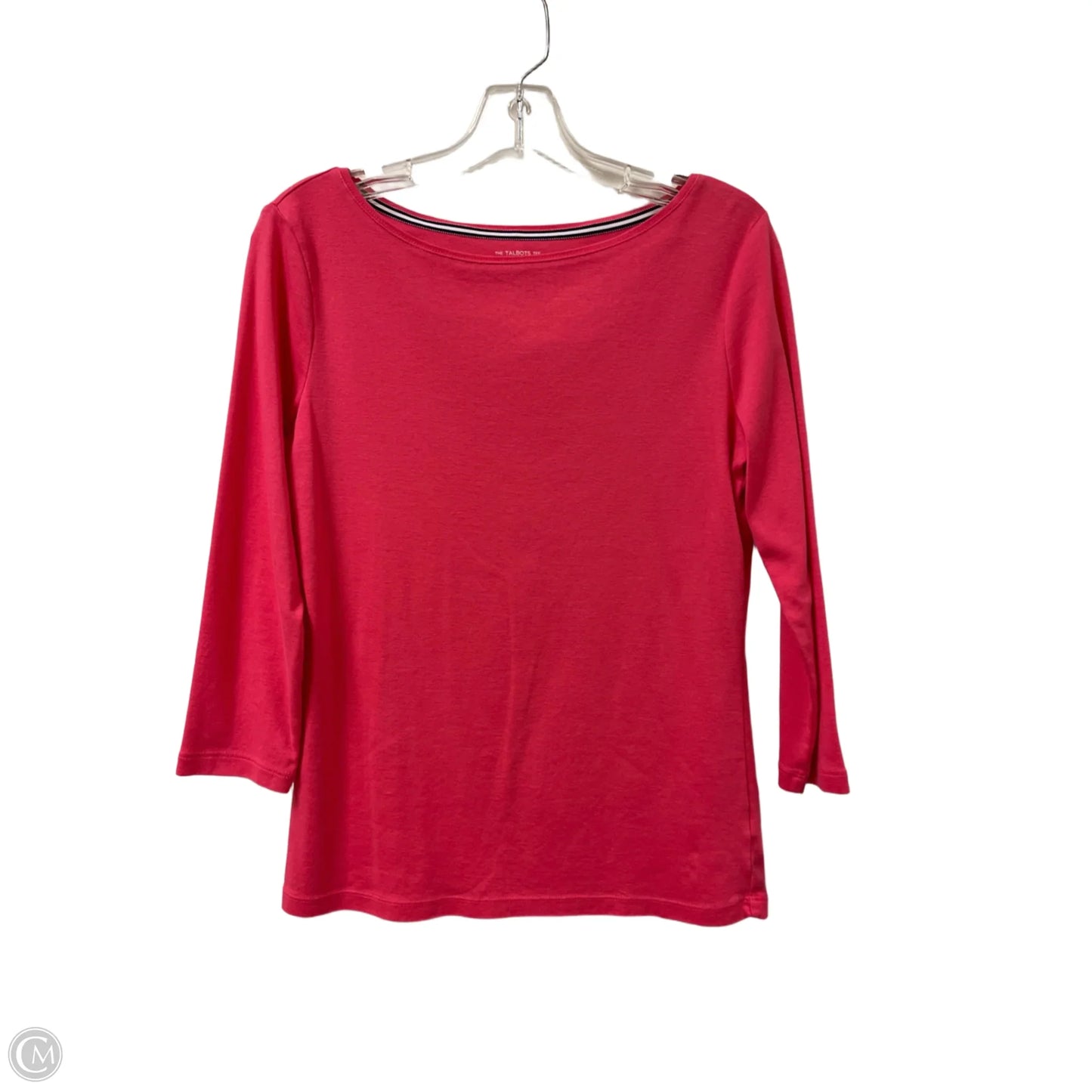 Top Long Sleeve By Talbots In Pink, Size: S