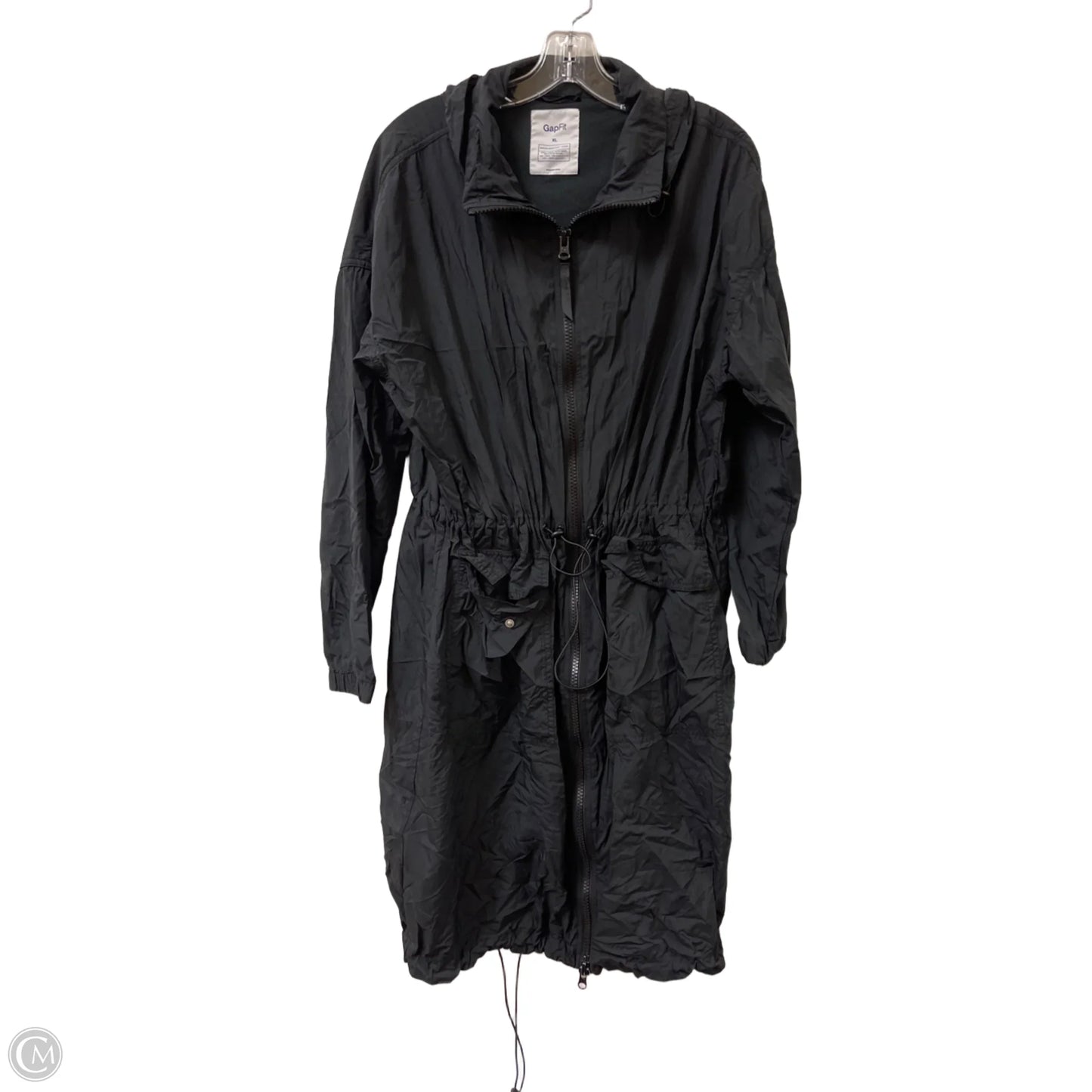 Athletic Jacket By Gapfit In Black, Size: Xl
