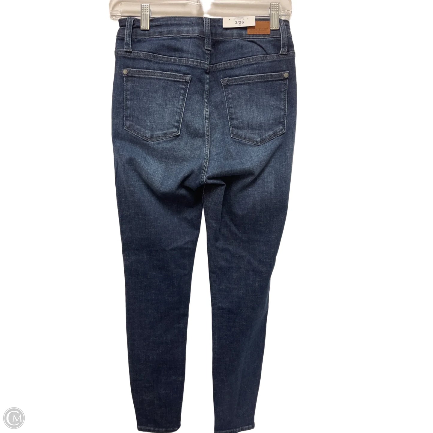 Jeans Skinny By Judy Blue In Blue Denim, Size: 2