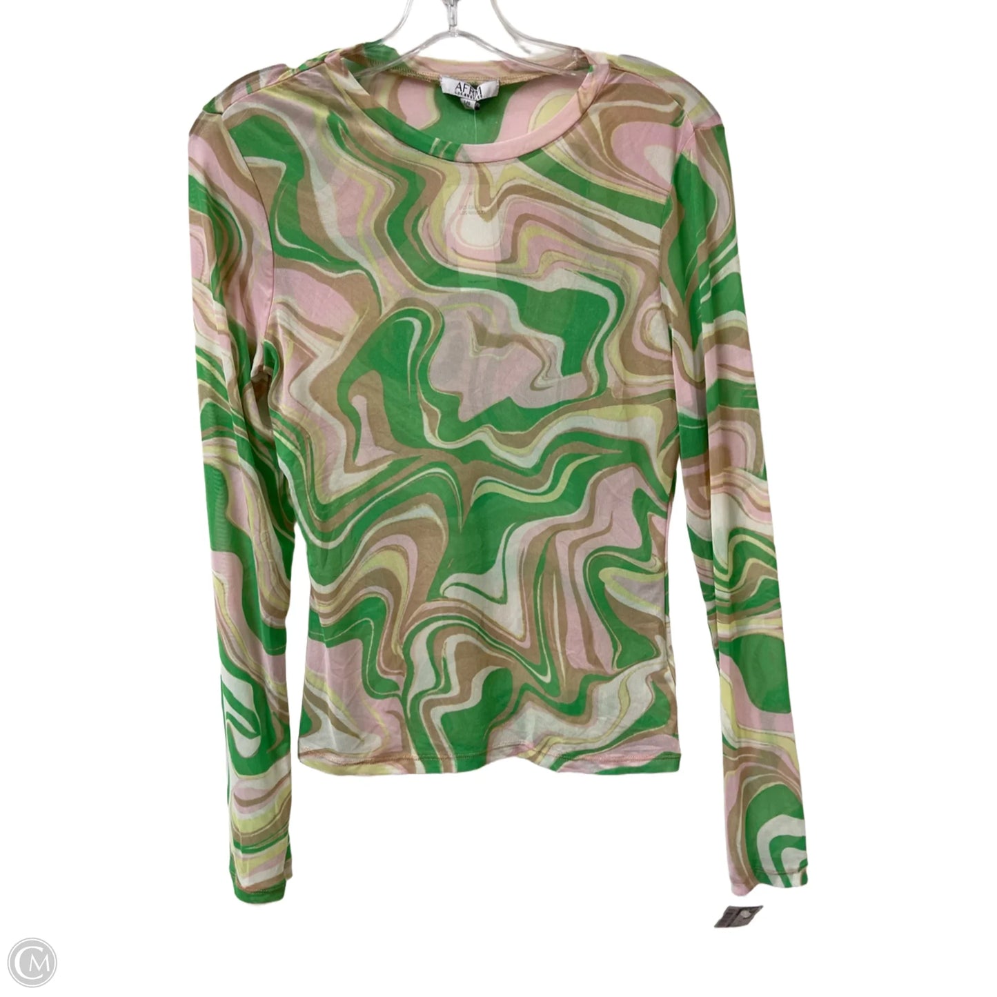 Top Long Sleeve By Clothes Mentor In Multi-colored, Size: L