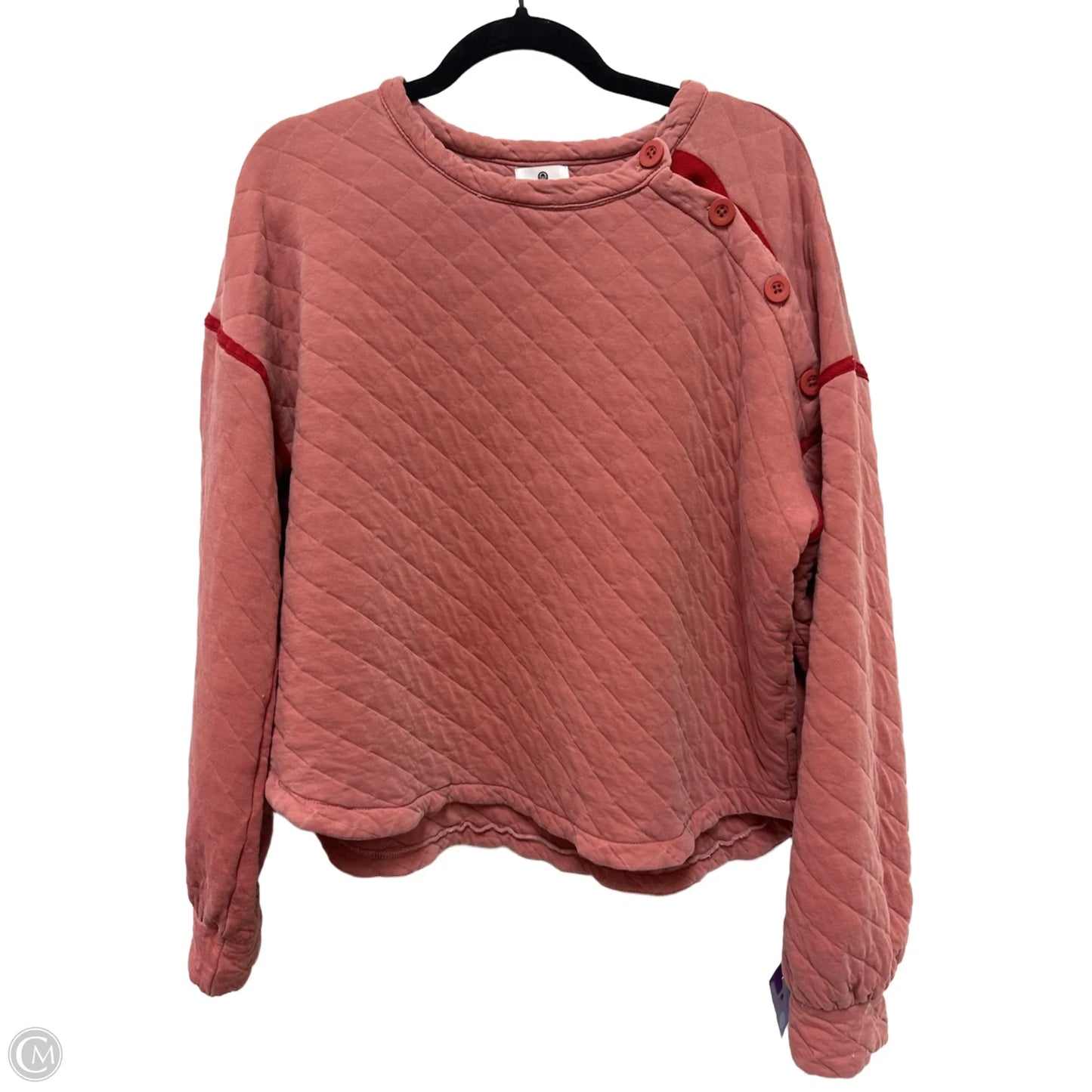 Sweater By Sunday In Pink, Size: 3x