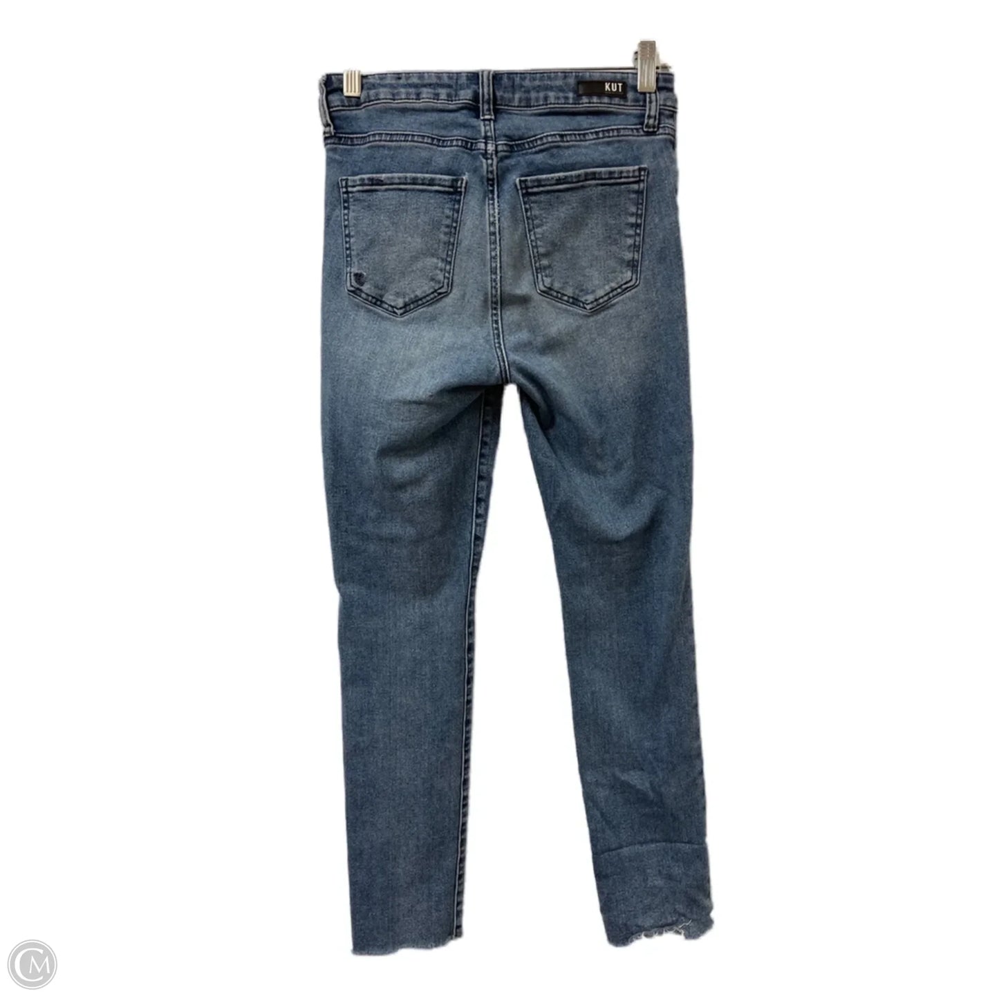 Jeans Skinny By Kut In Blue Denim, Size: 0