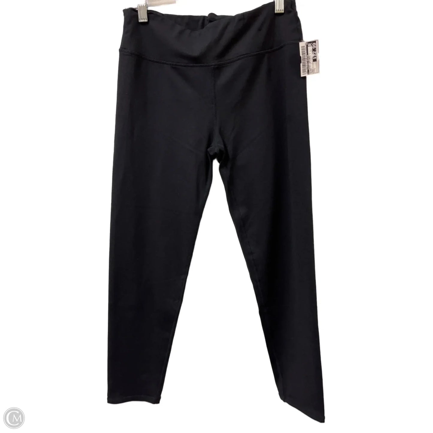 Athletic Leggings By Clothes Mentor In Black, Size: L
