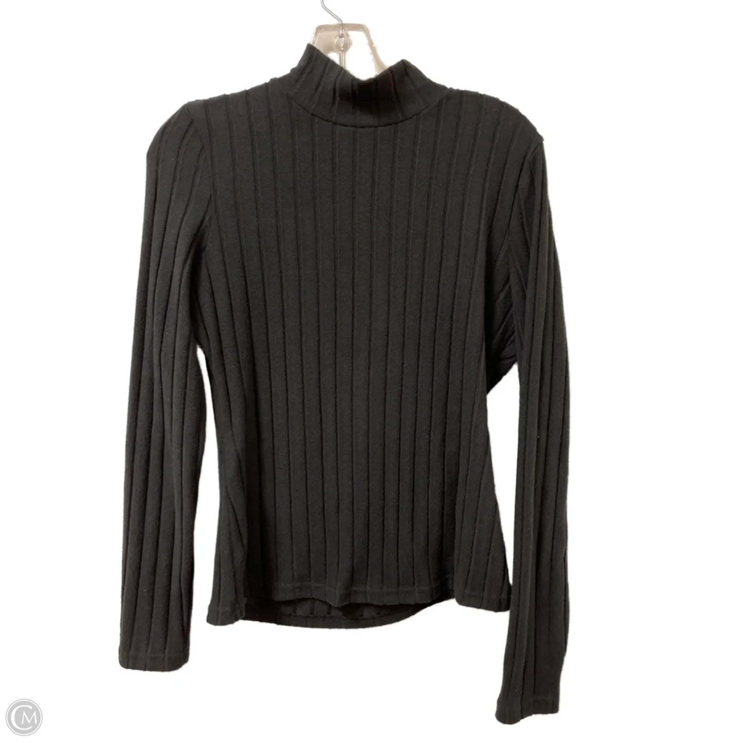 Top Long Sleeve By Shein In Black, Size: L
