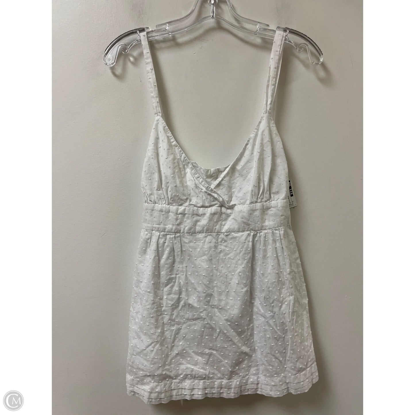 Top Sleeveless By J. Crew In White, Size: Xl