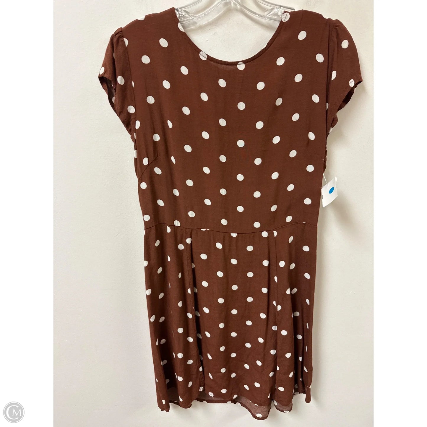 Dress Casual Midi By Mi Ami In Brown, Size: L