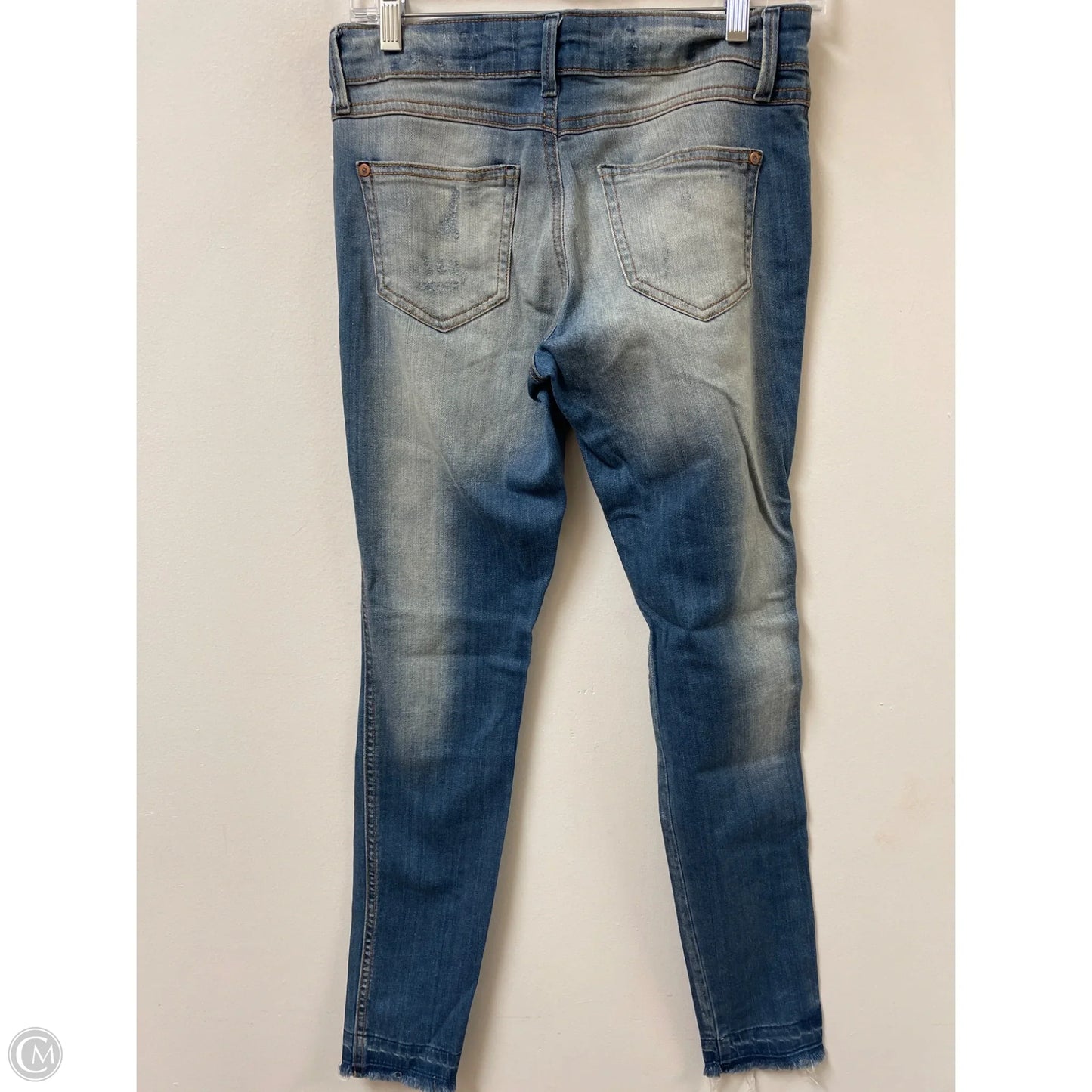 Jeans Skinny By Mng In Blue Denim, Size: 2