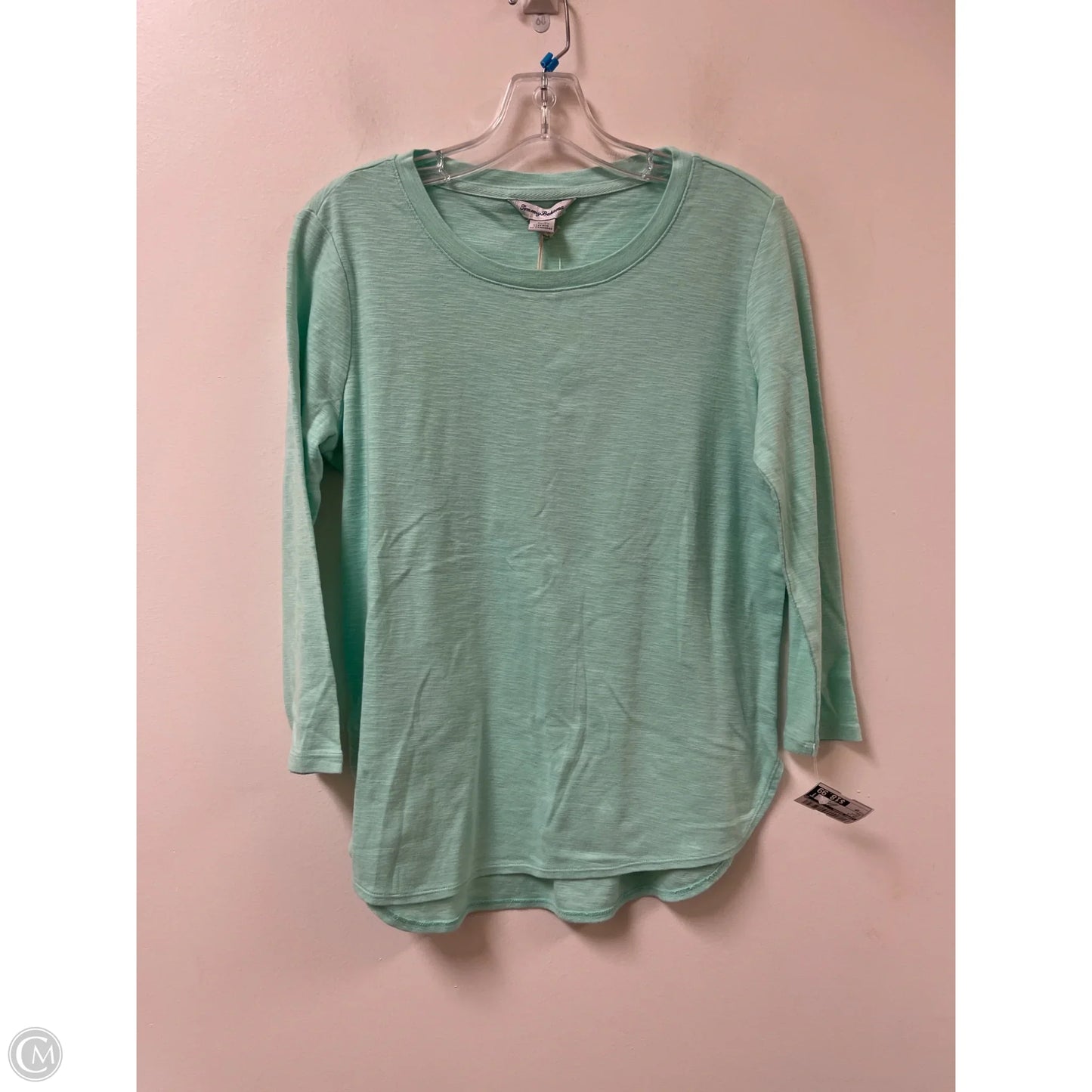 Top Long Sleeve By Tommy Bahama In Green, Size: Sp