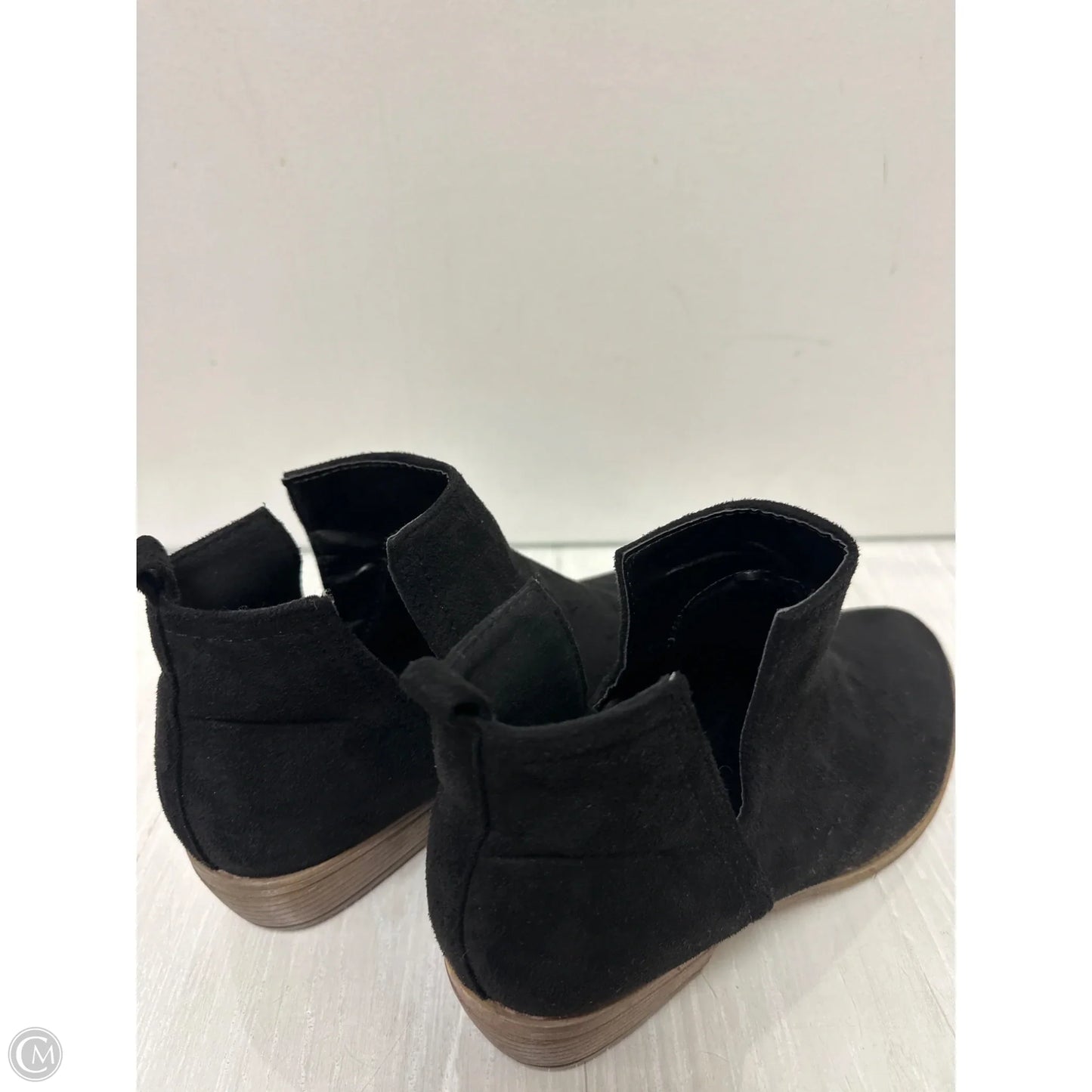 Boots Ankle Heels By Journee In Black, Size: 9