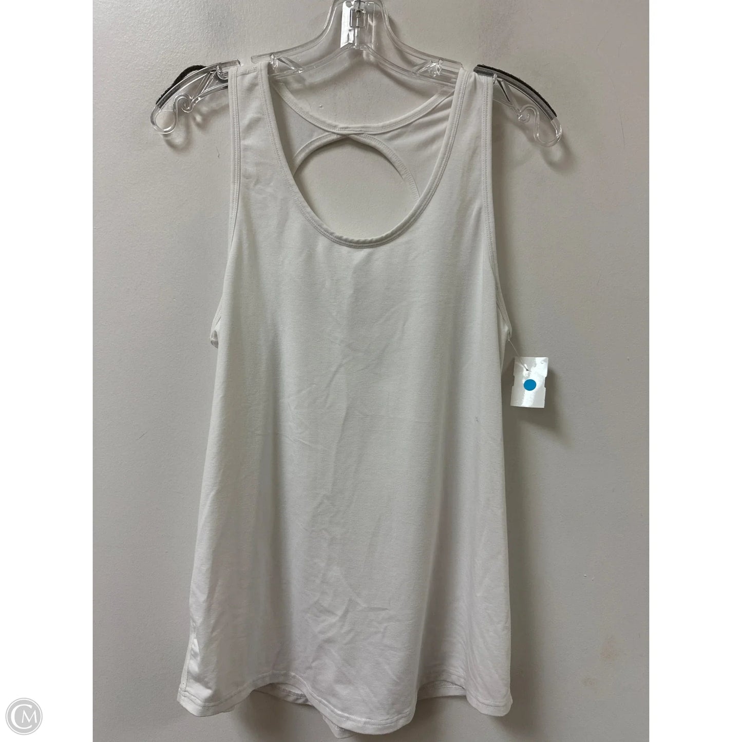 Athletic Tank Top By Zyia In White, Size: L