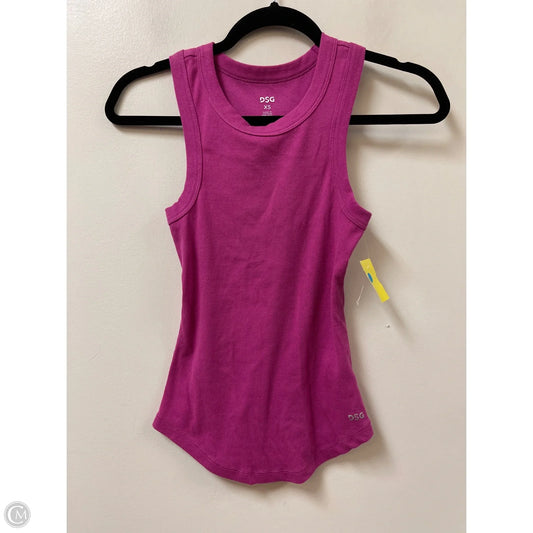 Athletic Tank Top By Dsg Outerwear In Purple, Size: Xs