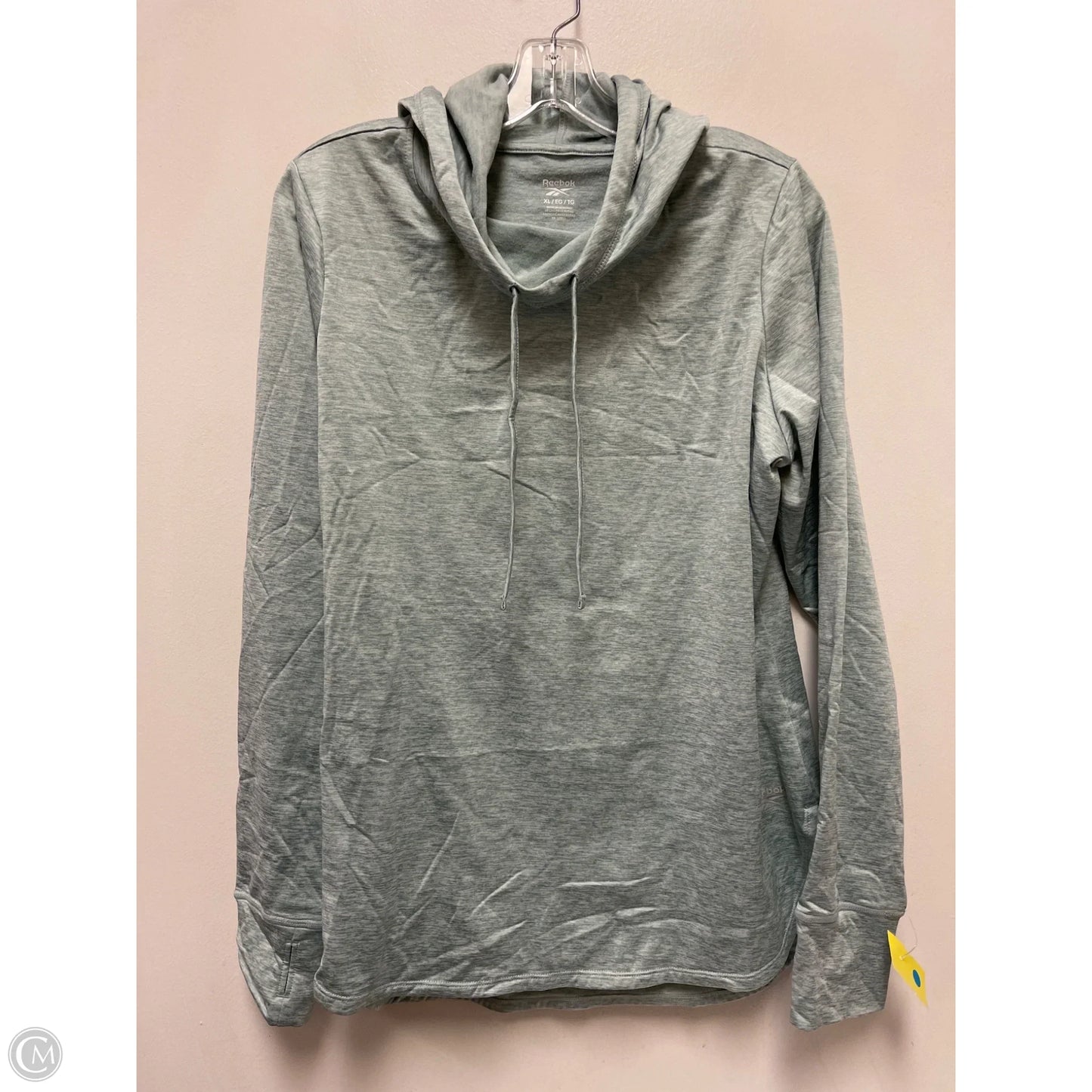 Athletic Jacket By Reebok In Blue, Size: Xl