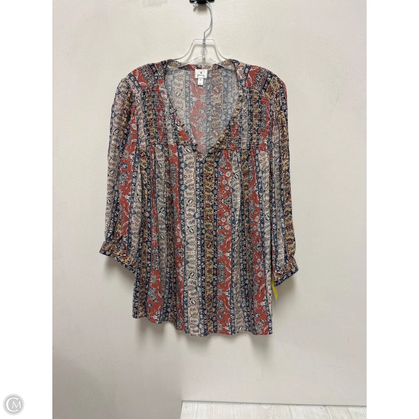 Top Long Sleeve By Dressbarn In Multi-colored, Size: 1x