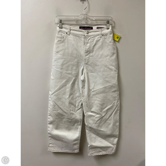 Pants Cropped By Gloria Vanderbilt In White, Size: 10
