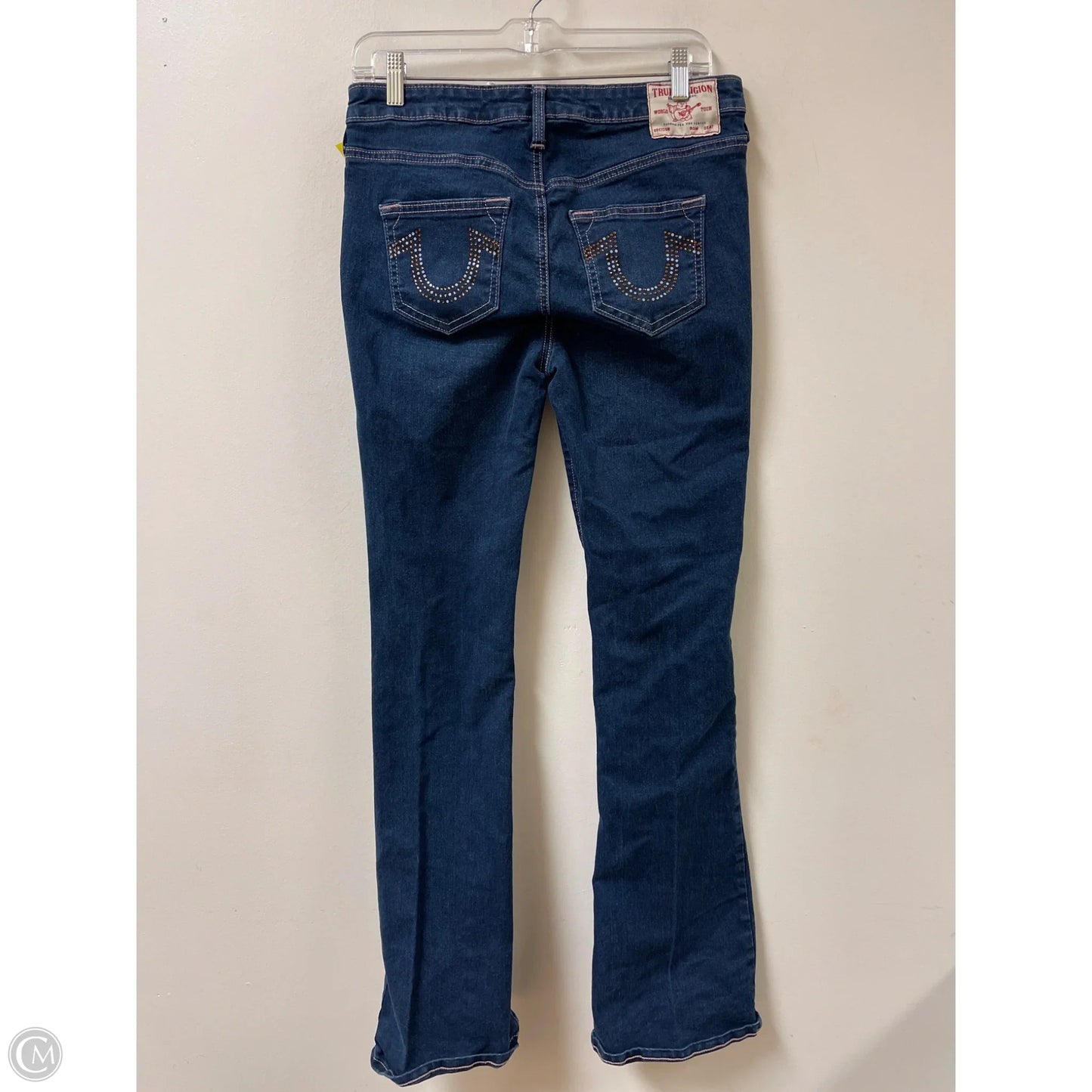 Jeans Boot Cut By True Religion In Blue Denim, Size: 8