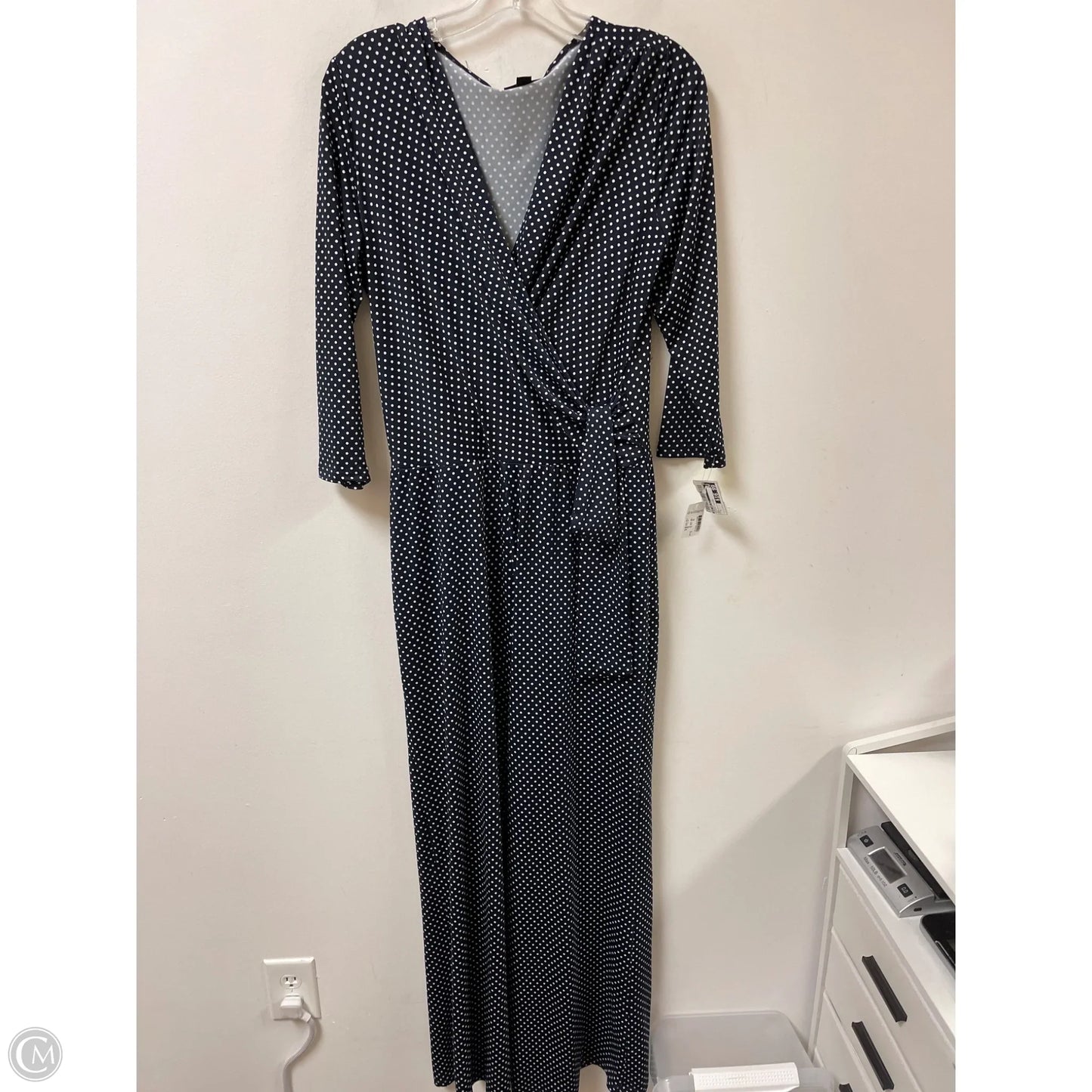 Jumpsuit By Roz And Ali In Polkadot Pattern, Size: L
