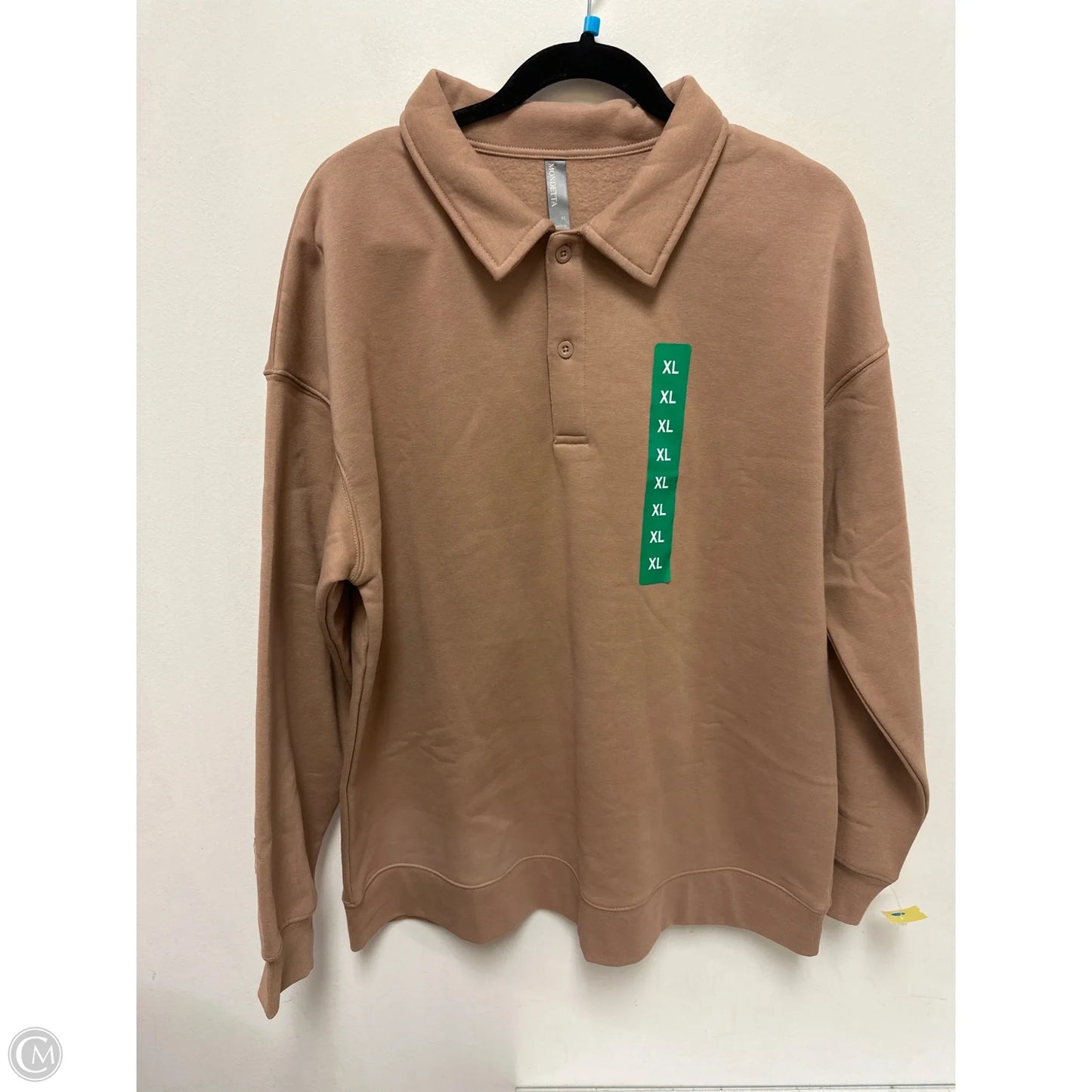 Sweater By Mondetta In Brown, Size: Xl