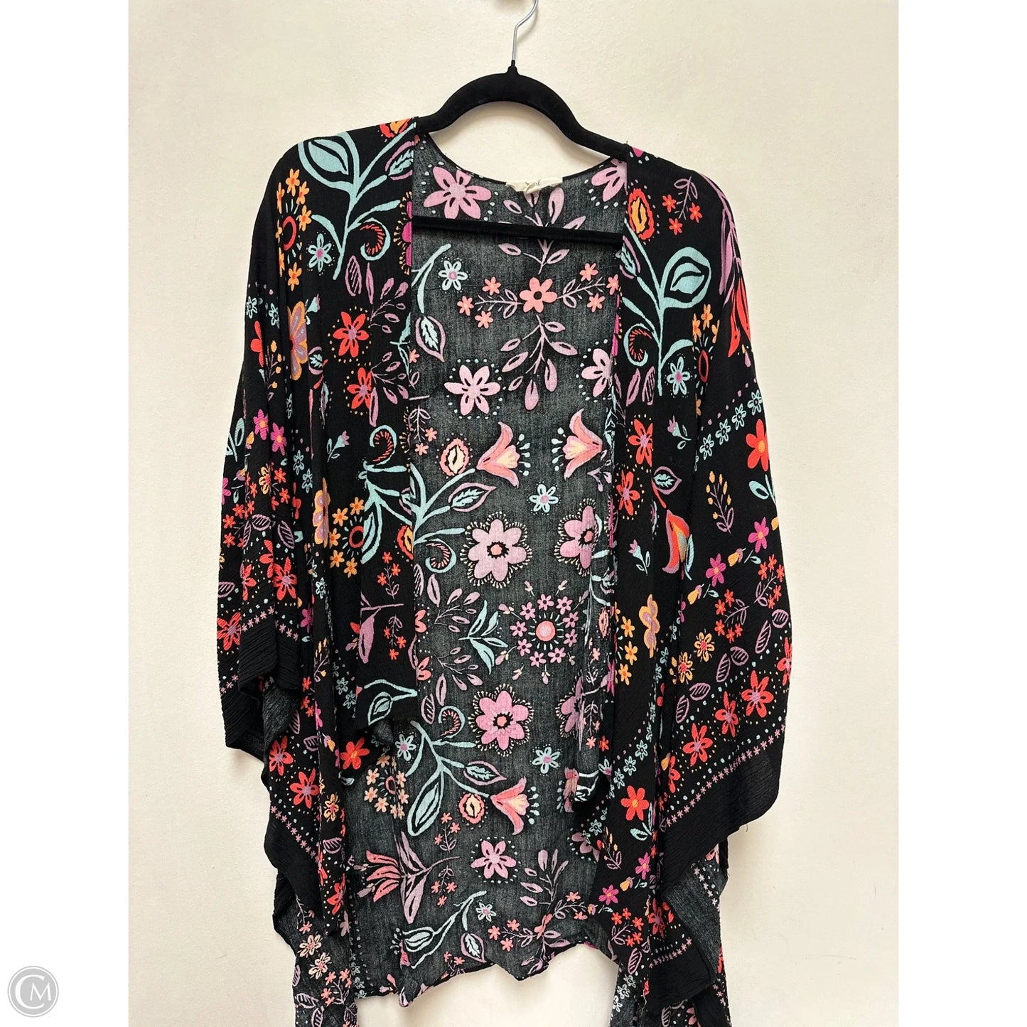 Kimono By Easel In Floral Print, Size: S