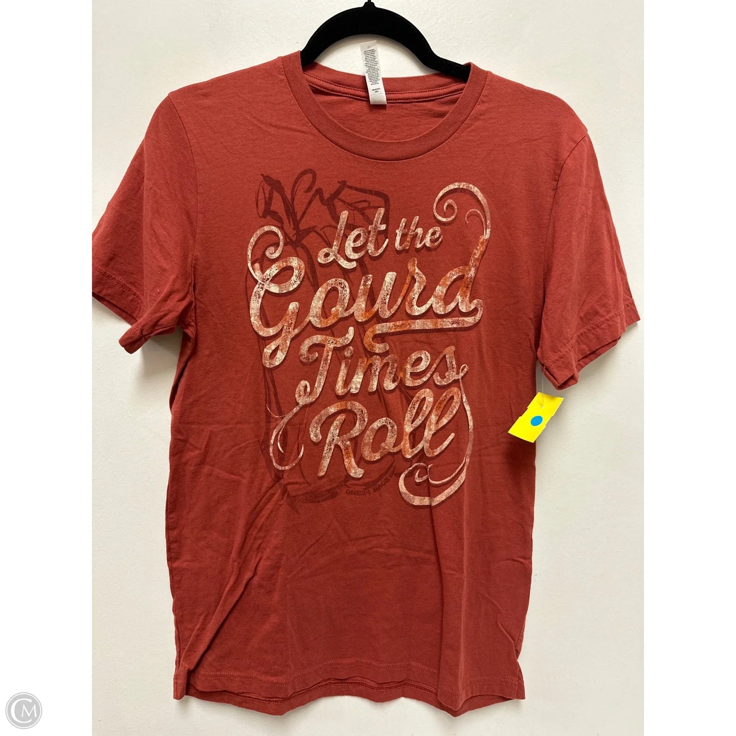 Top Short Sleeve By Clothes Mentor In Orange, Size: M